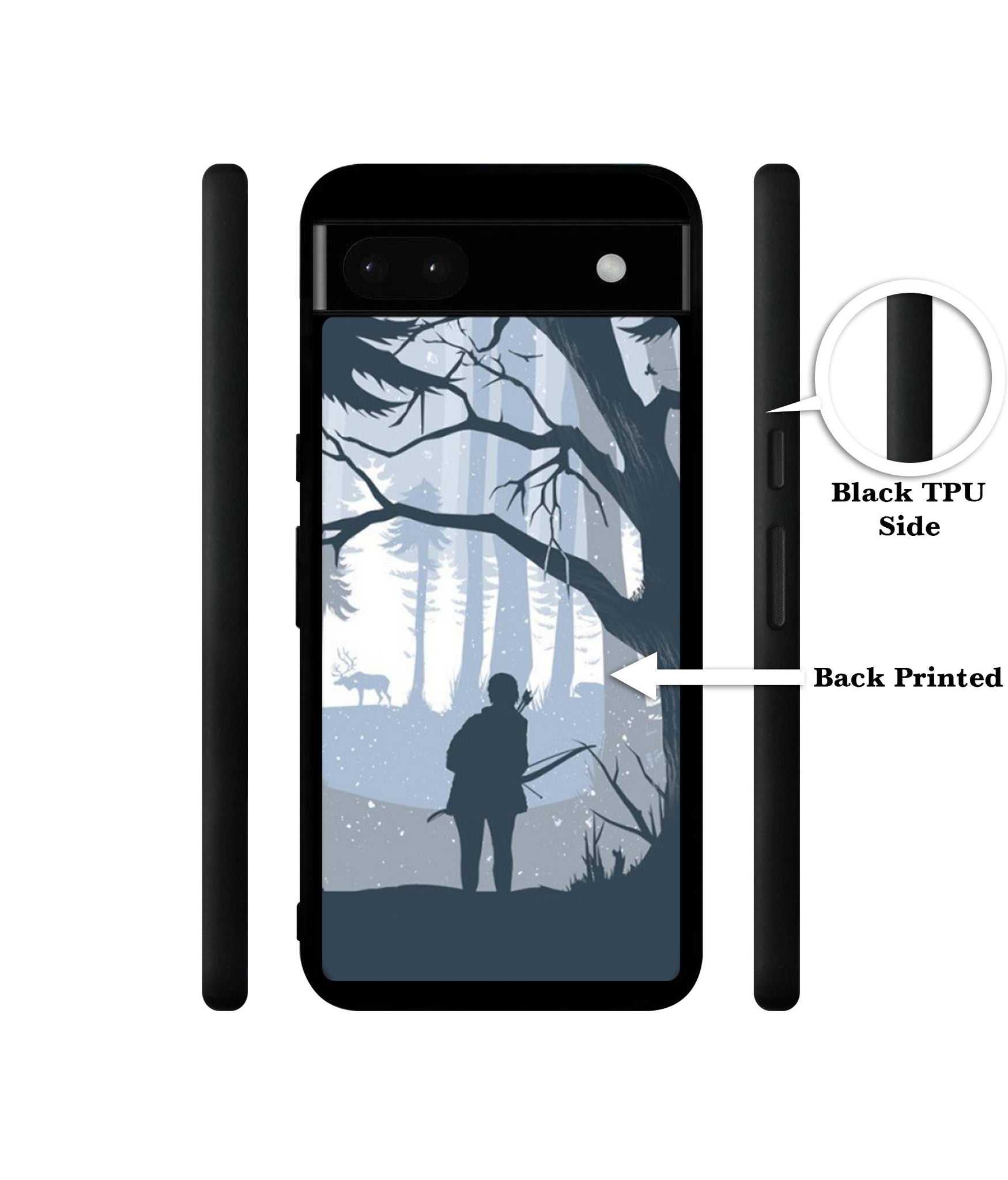 Hunter Designer 2D Printed Back Case Cover for Google Pixel 6a 5G