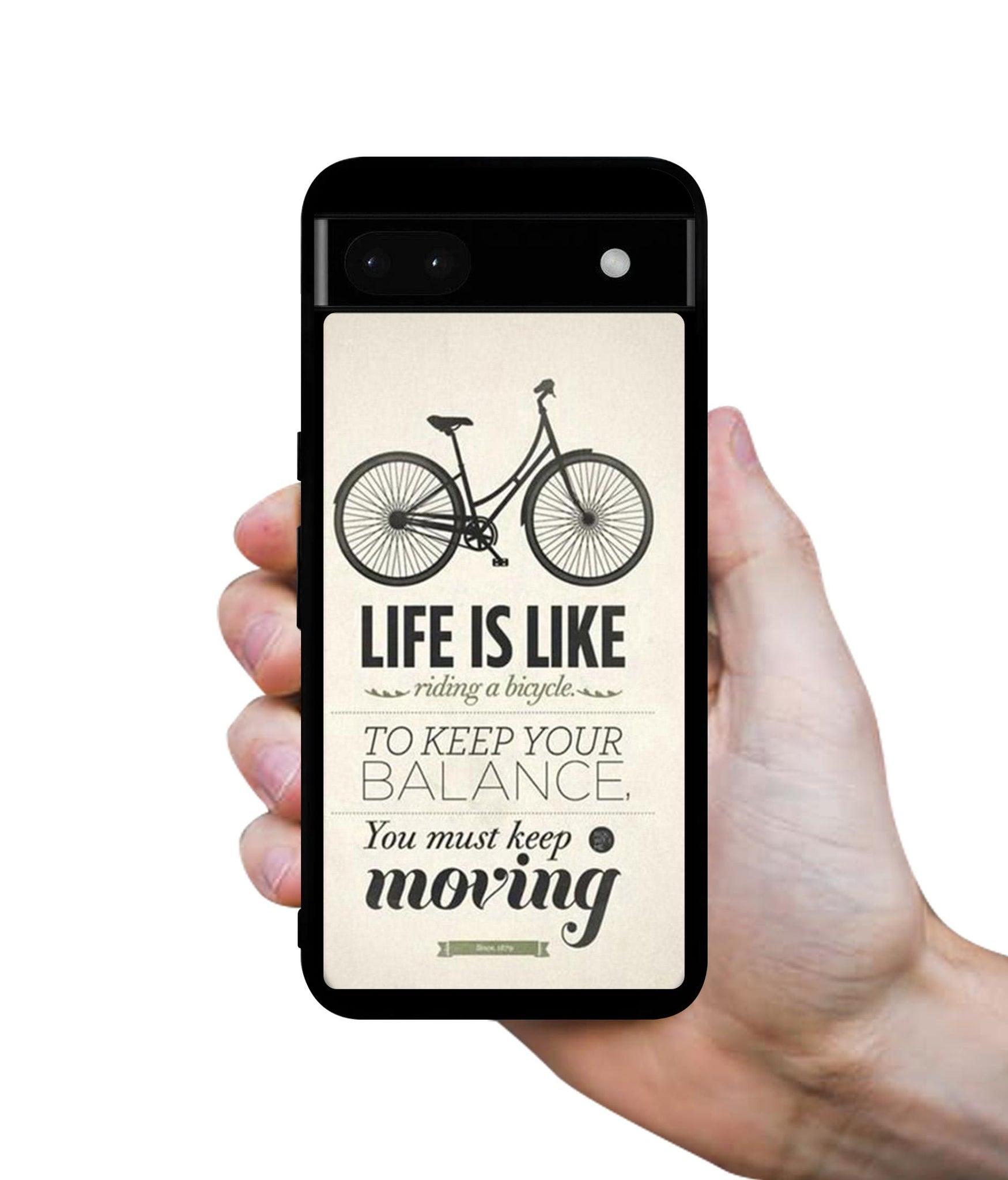 Life is Like Moving Designer 2D Printed Back Case Cover for Google Pixel 6a 5G