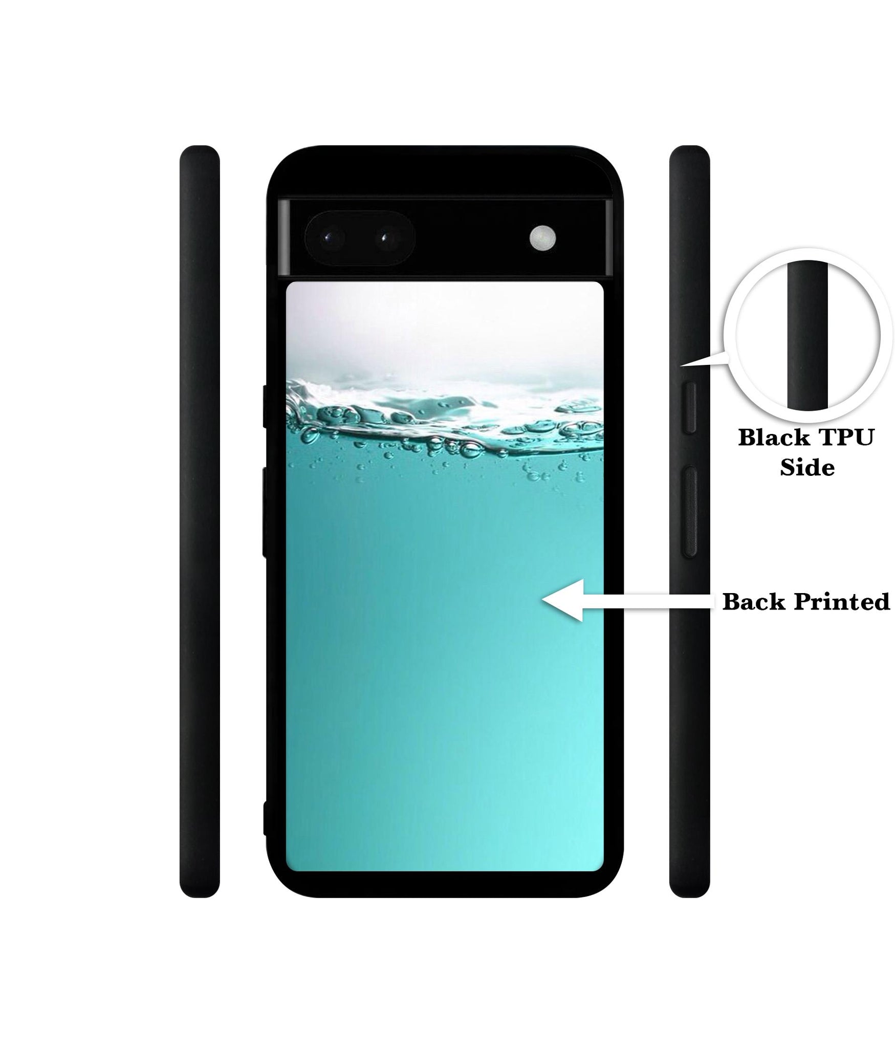 Half Fill Designer 2D Printed Back Case Cover for Google Pixel 6a 5G