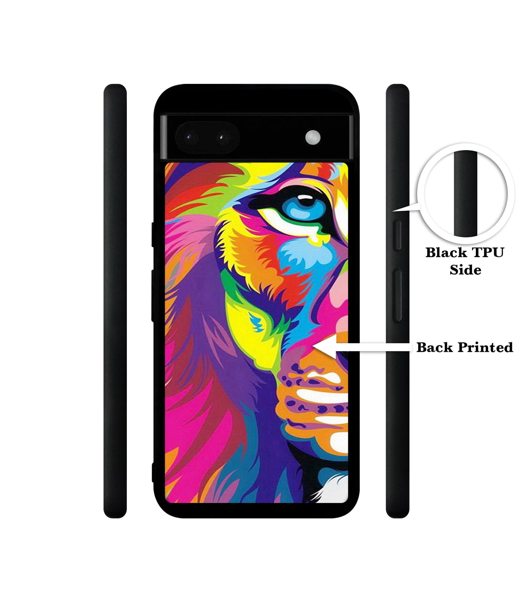 Lion Designer 2D Printed Back Case Cover for Google Pixel 6a 5G