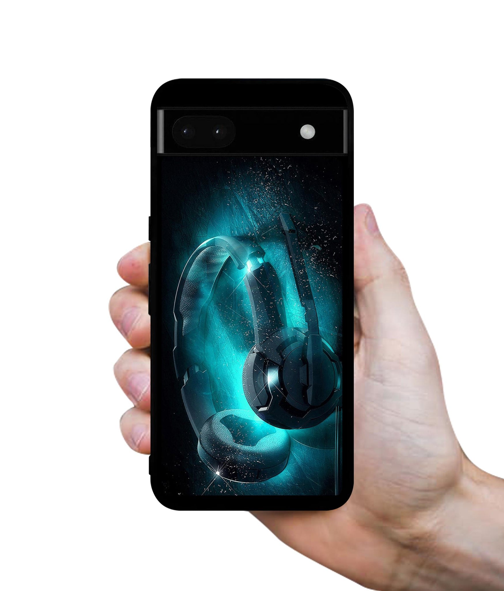 Cool Headphone Designer 2D Printed Back Case Cover for Google Pixel 6a 5G