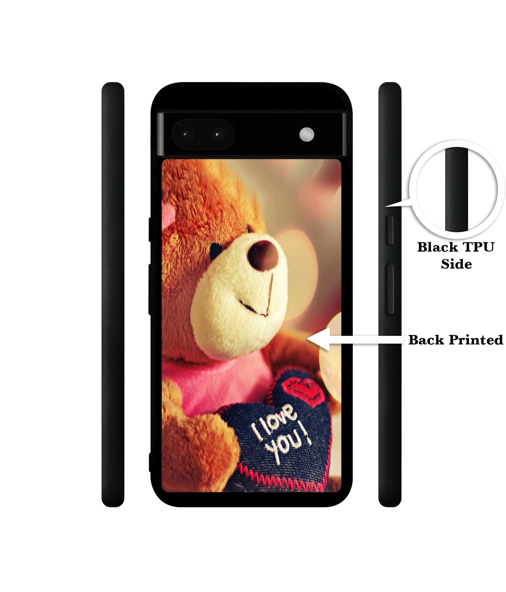 Teddy Bear Designer 2D Printed Back Case Cover for Google Pixel 6a 5G
