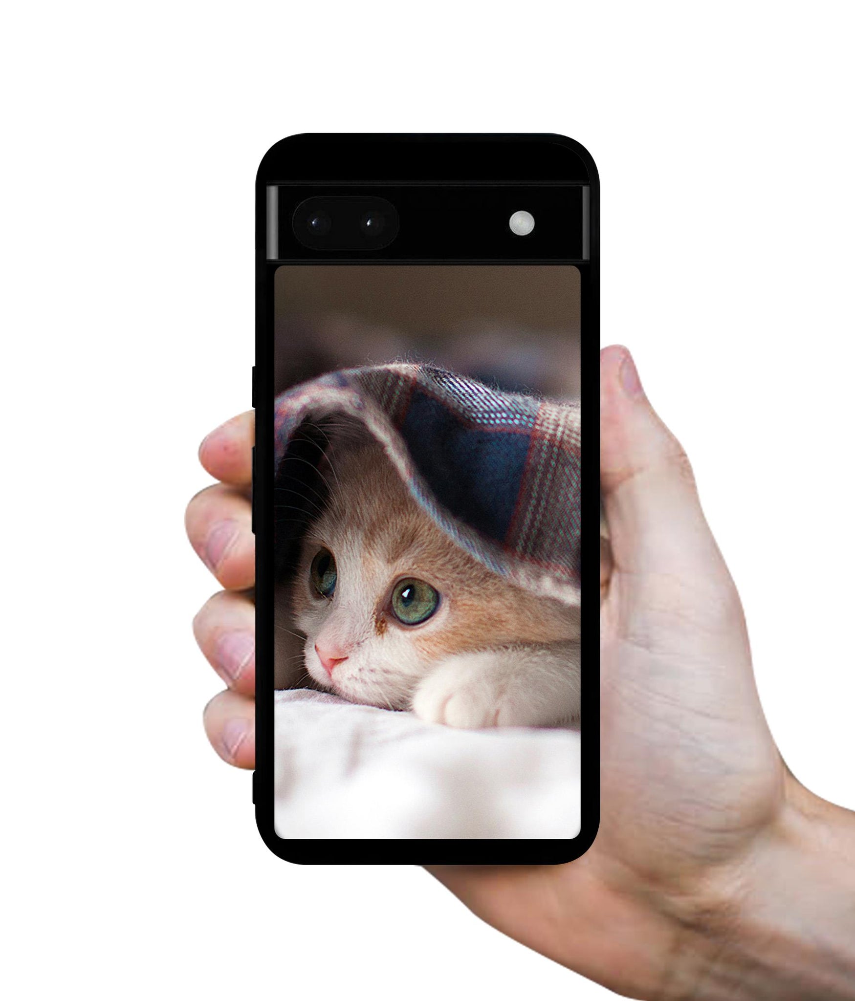 Sleepy Kitten Designer 2D Printed Back Case Cover for Google Pixel 6a 5G