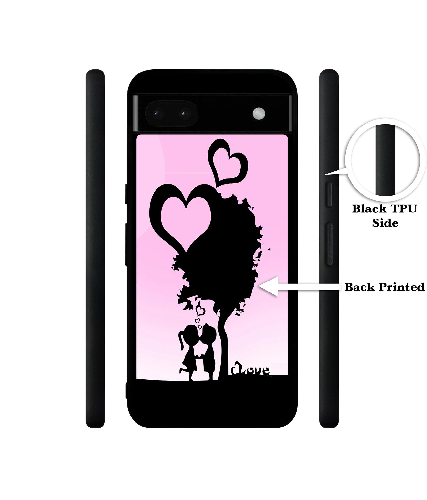 Sweet Love Designer 2D Printed Back Case Cover for Google Pixel 6a 5G