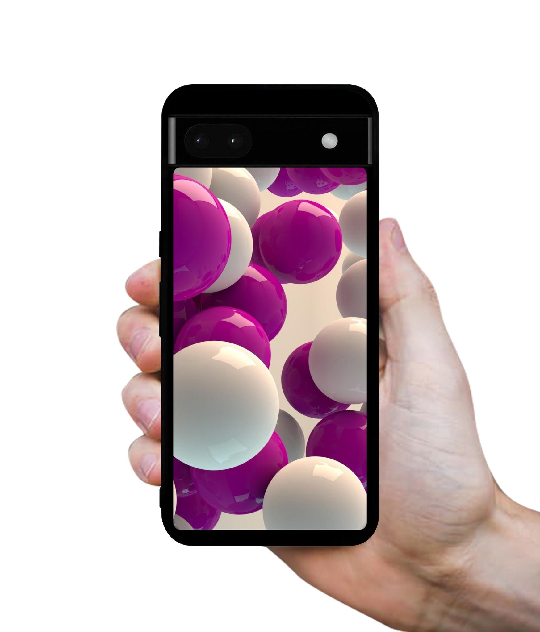 3D Balloons Designer 2D Printed Back Case Cover for Google Pixel 6a 5G