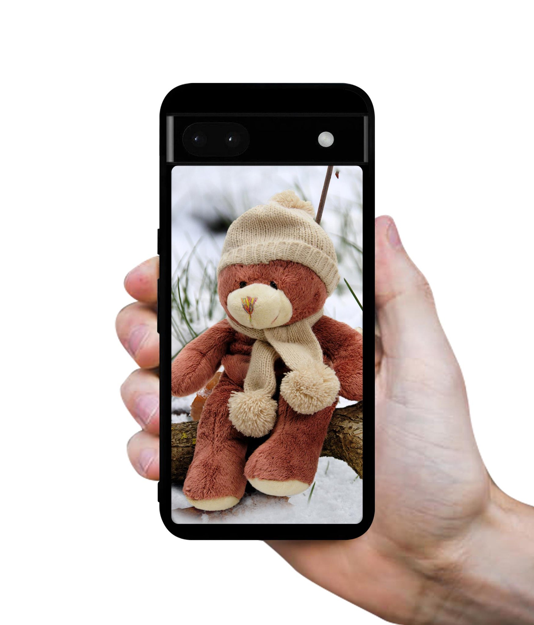 Woolen Bear Designer 2D Printed Back Case Cover for Google Pixel 6a 5G
