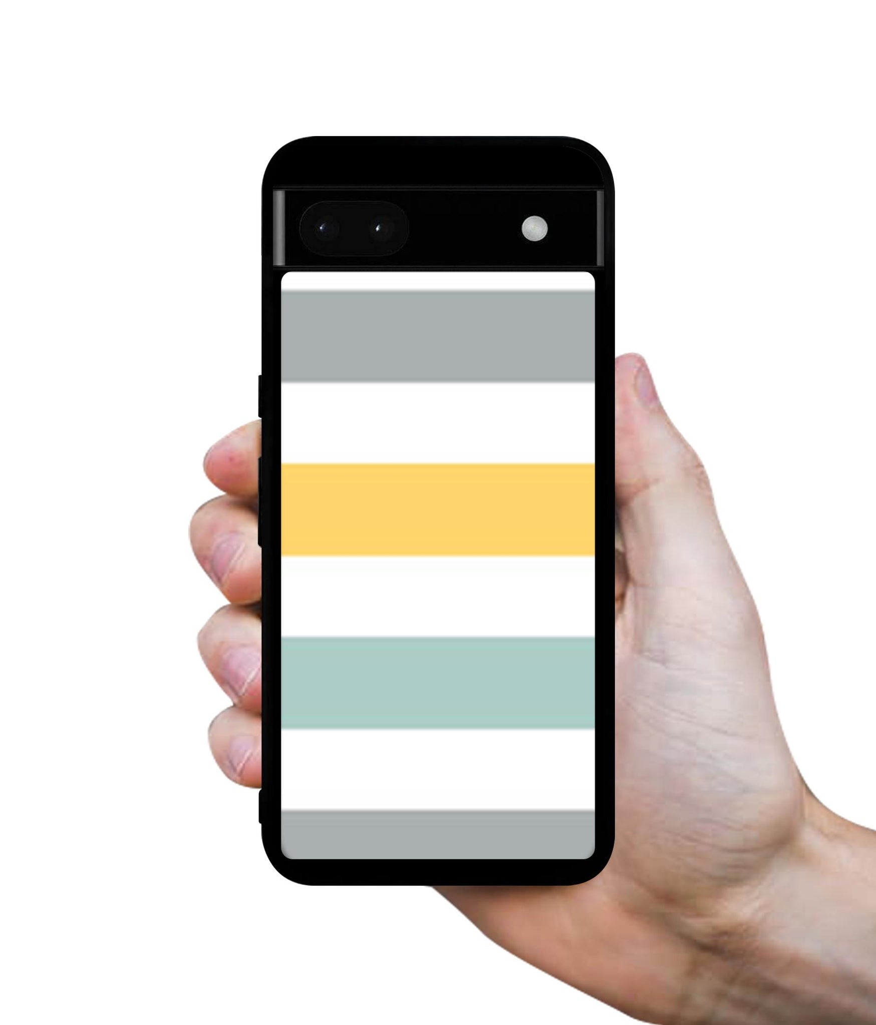 Line Texture Designer 2D Printed Back Case Cover for Google Pixel 6a 5G