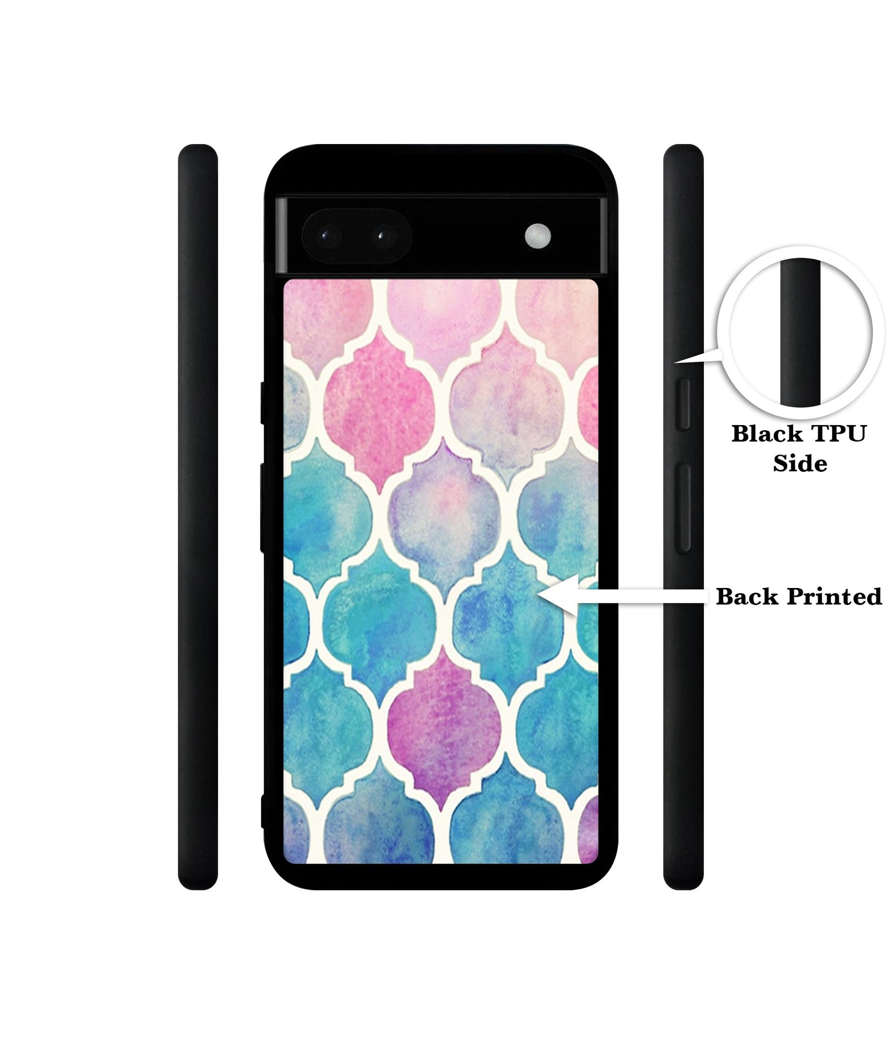 Patterns Art Designer 2D Printed Back Case Cover for Google Pixel 6a 5G