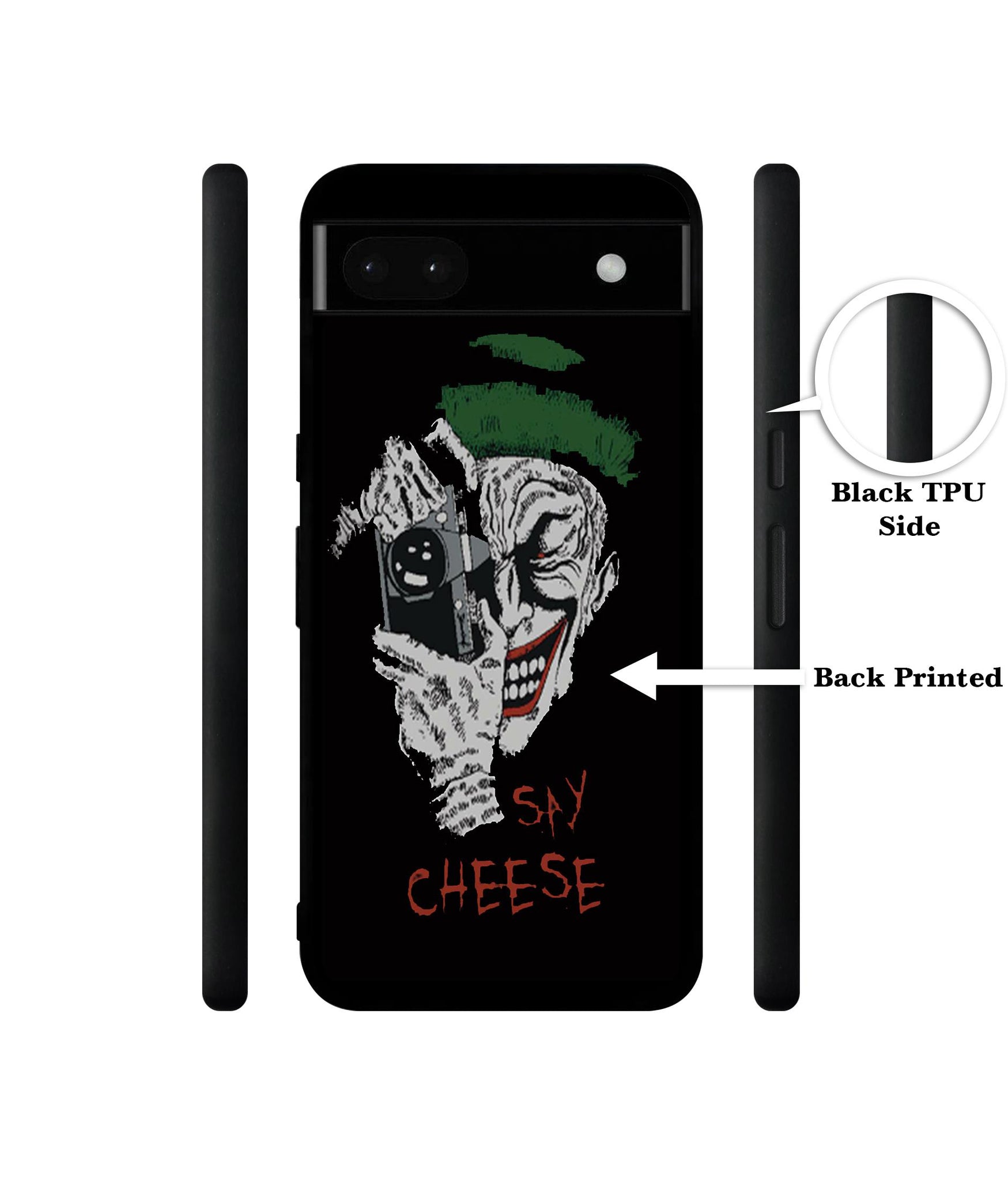 Joker Say Cheese Designer 2D Printed Back Case Cover for Google Pixel 6a 5G
