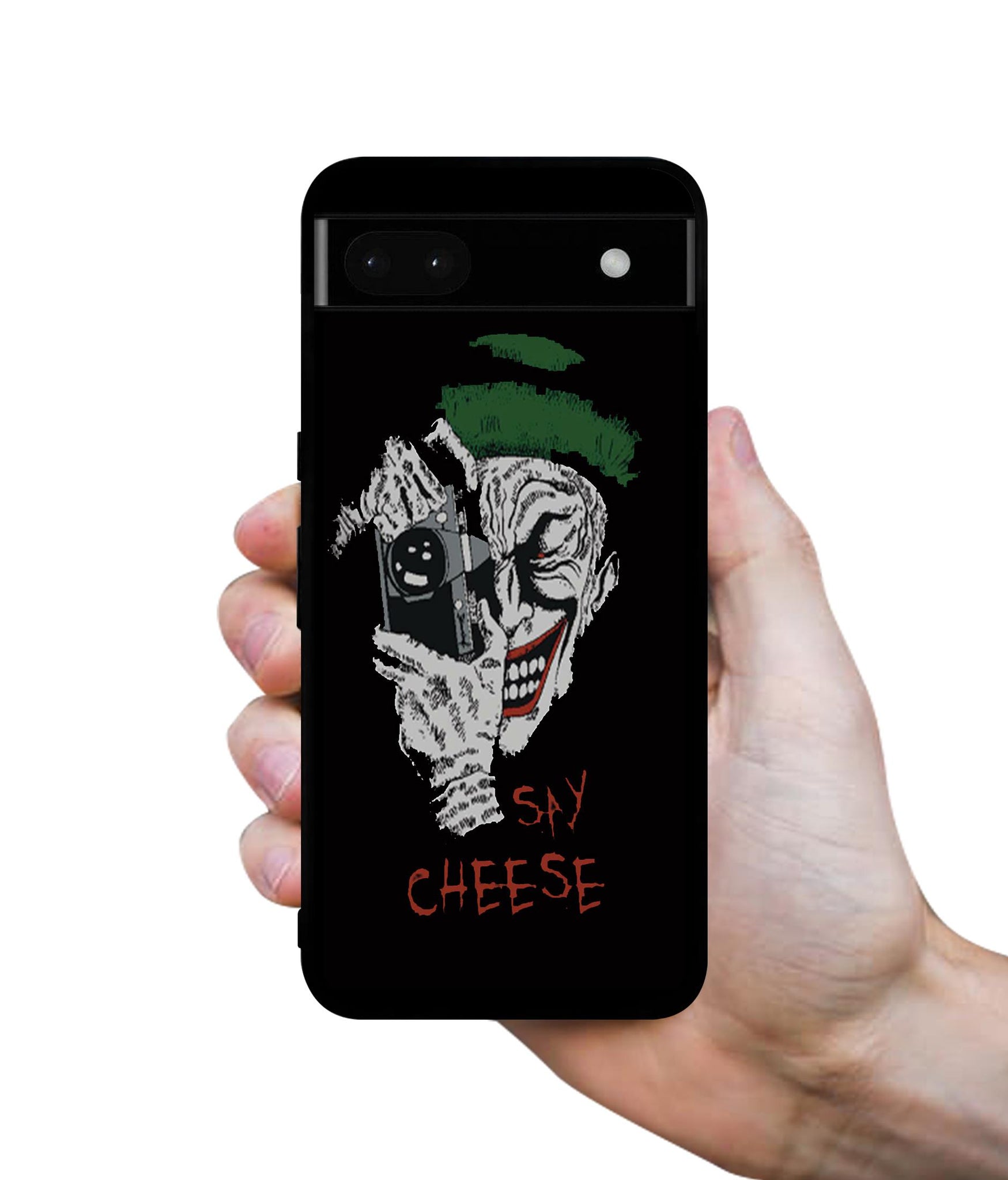 Joker Say Cheese Designer 2D Printed Back Case Cover for Google Pixel 6a 5G