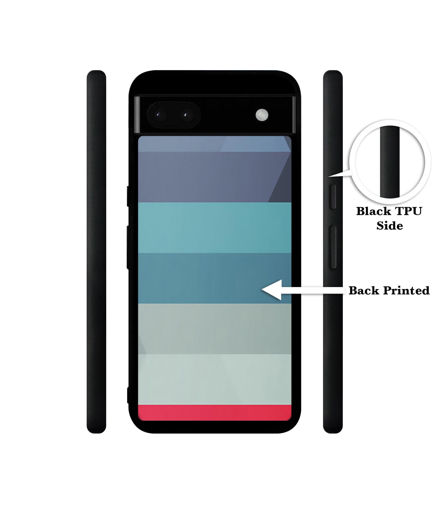 Colorful Lines Designer 2D Printed Back Case Cover for Google Pixel 6a 5G