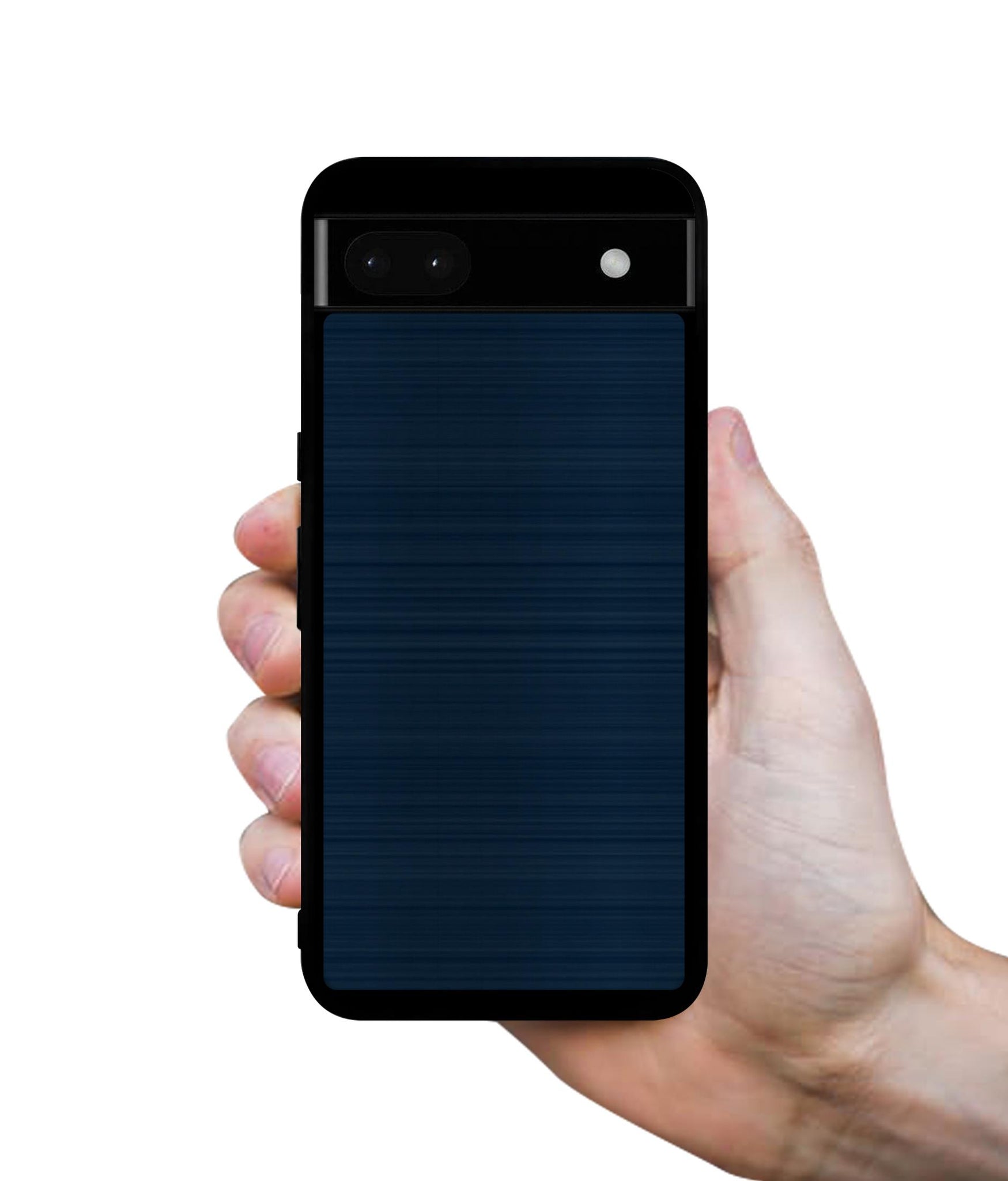 Blue Line Designer 2D Printed Back Case Cover for Google Pixel 6a 5G