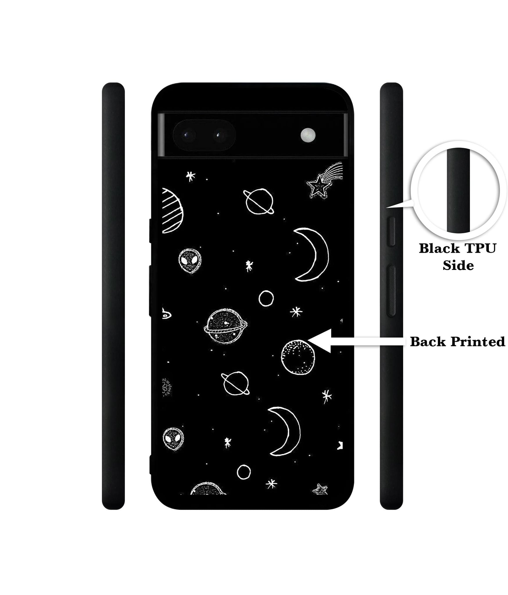 Space Stars Universe Designer 2D Printed Back Case Cover for Google Pixel 6a 5G