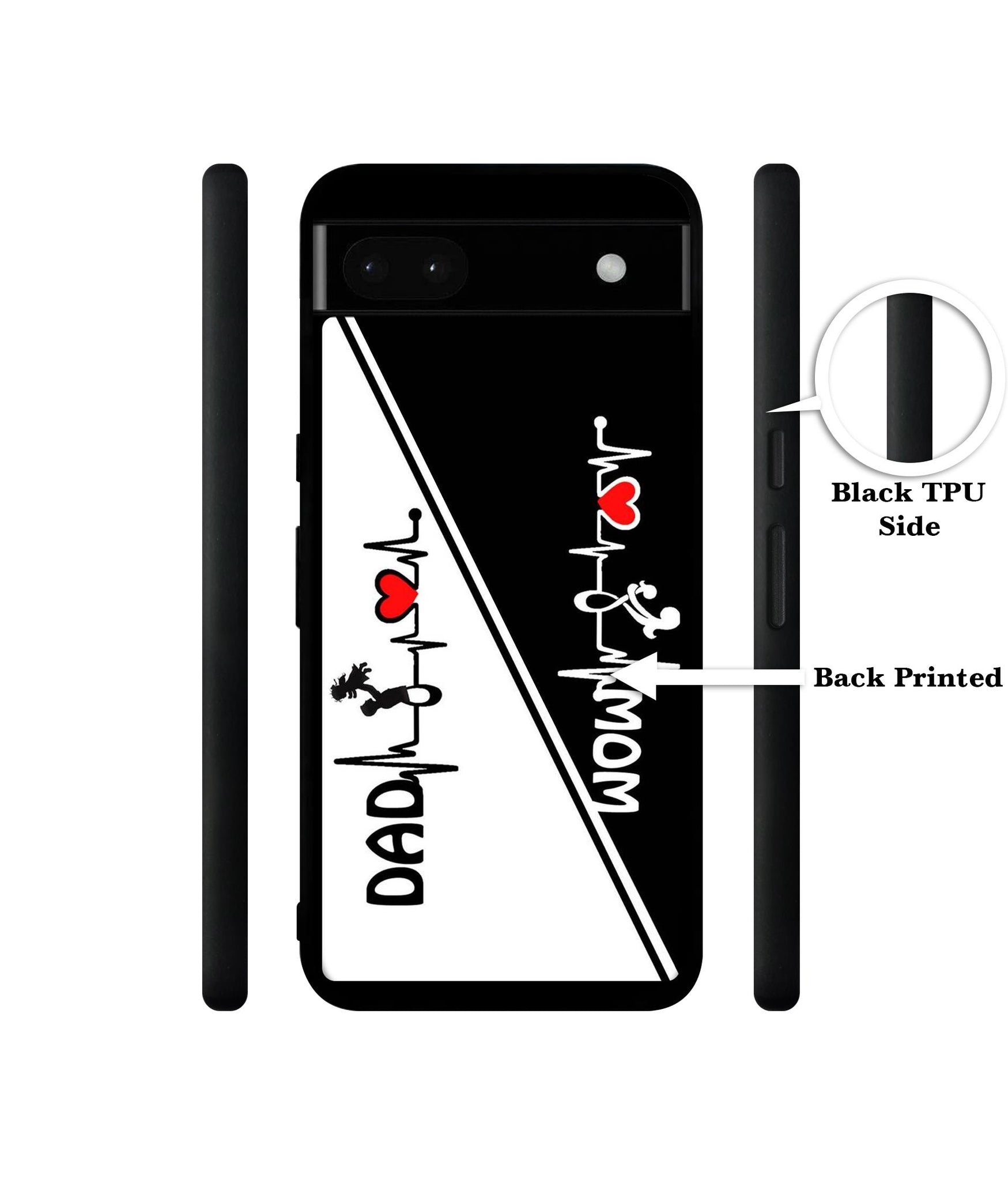 Mom and Dad Lover Designer 2D Printed Back Case Cover for Google Pixel 6a 5G