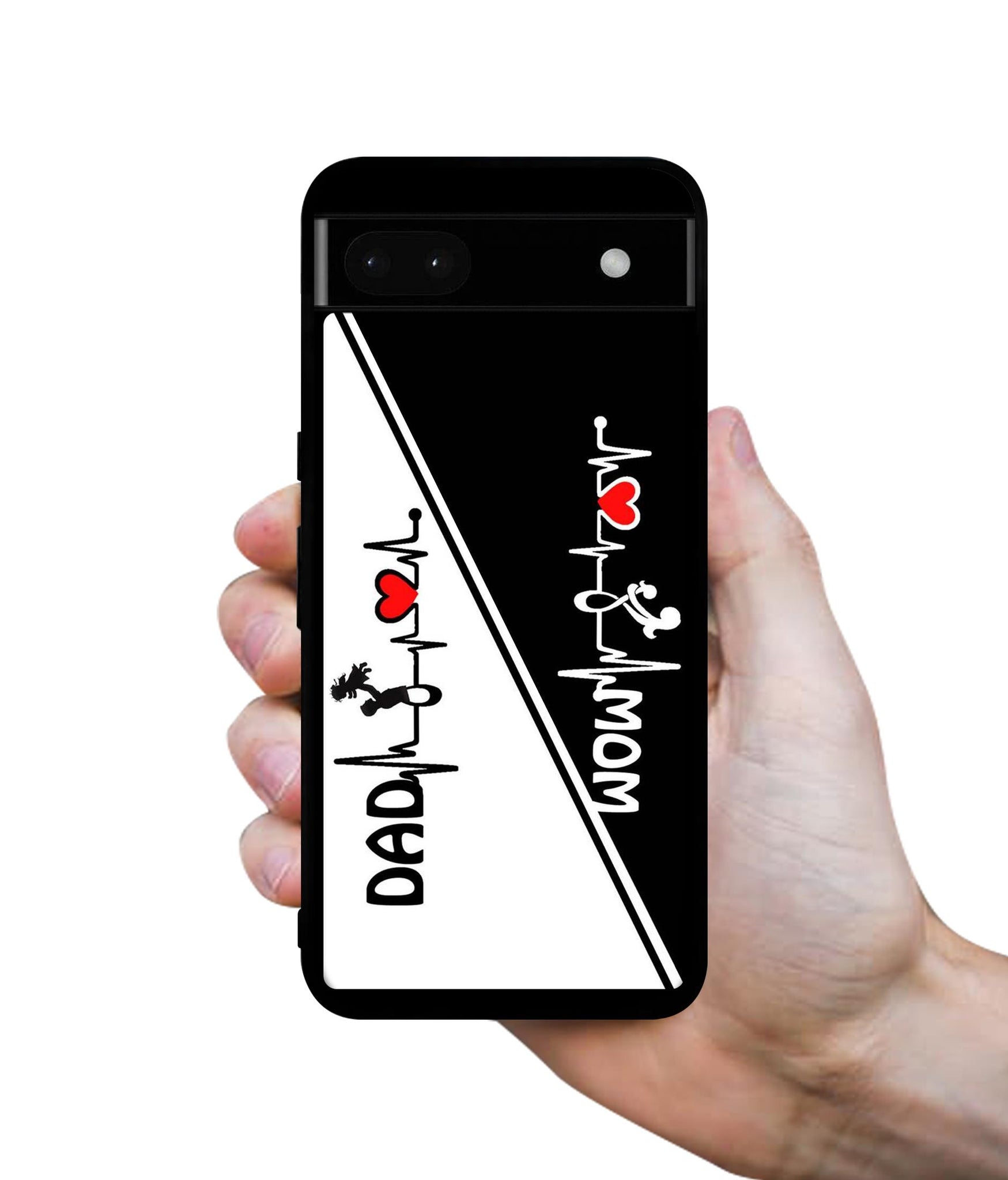 Mom and Dad Lover Designer 2D Printed Back Case Cover for Google Pixel 6a 5G