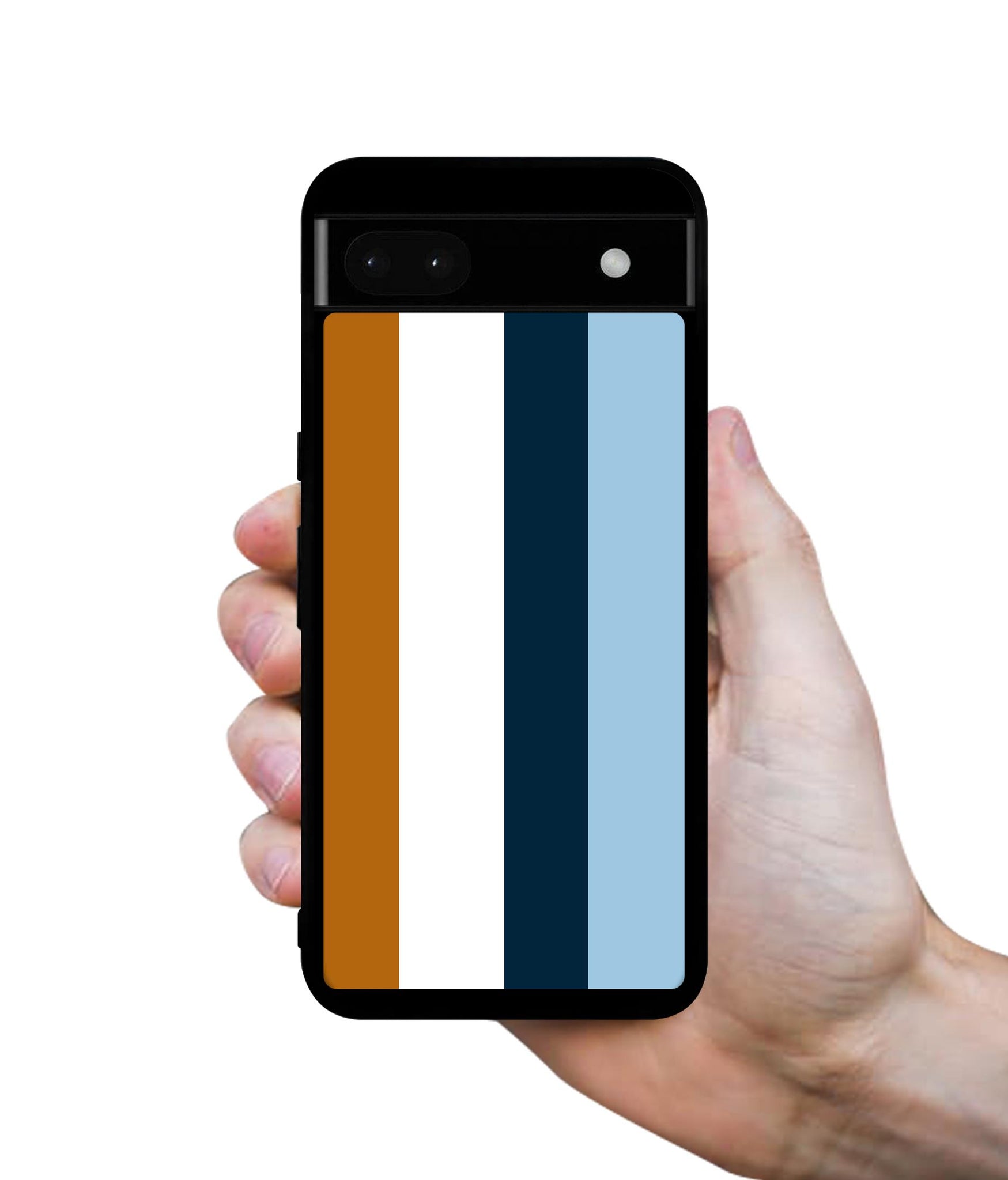 Color Stripes Designer 2D Printed Back Case Cover for Google Pixel 6a 5G