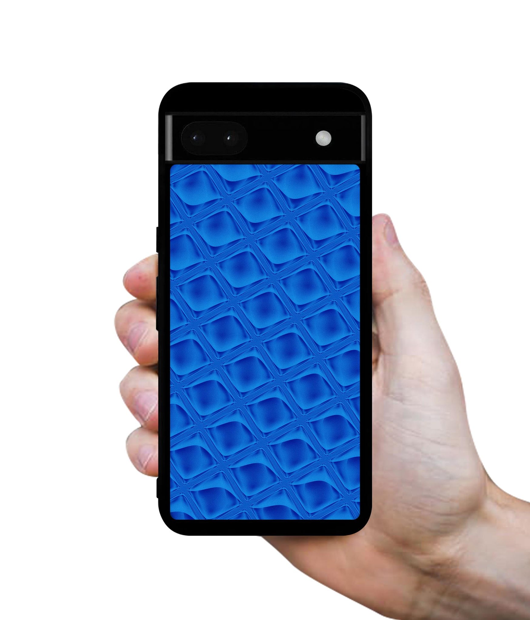 Blue Diamond Designer 2D Printed Back Case Cover for Google Pixel 6a 5G