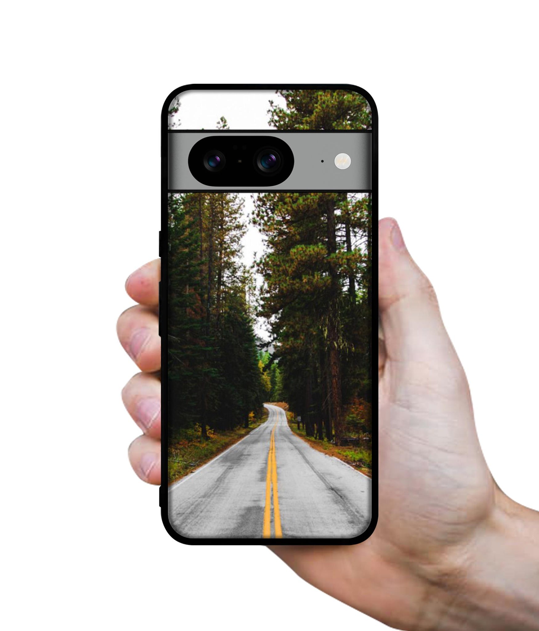 Road Photo Designer 2D Printed Back Case Cover for Google Pixel 8 5G