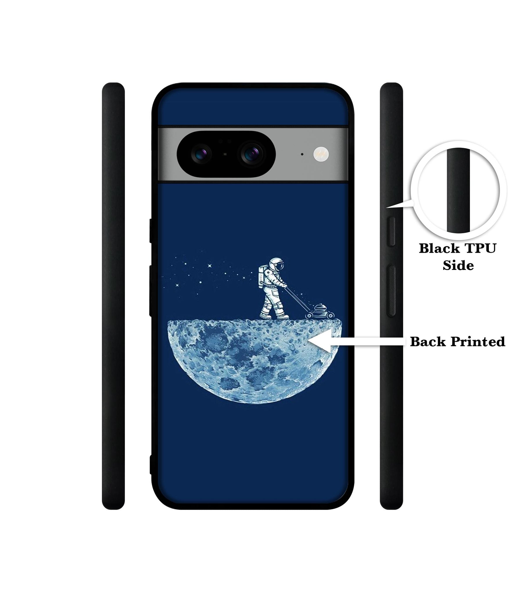 Moon Walk Designer 2D Printed Back Case Cover for Google Pixel 8 5G