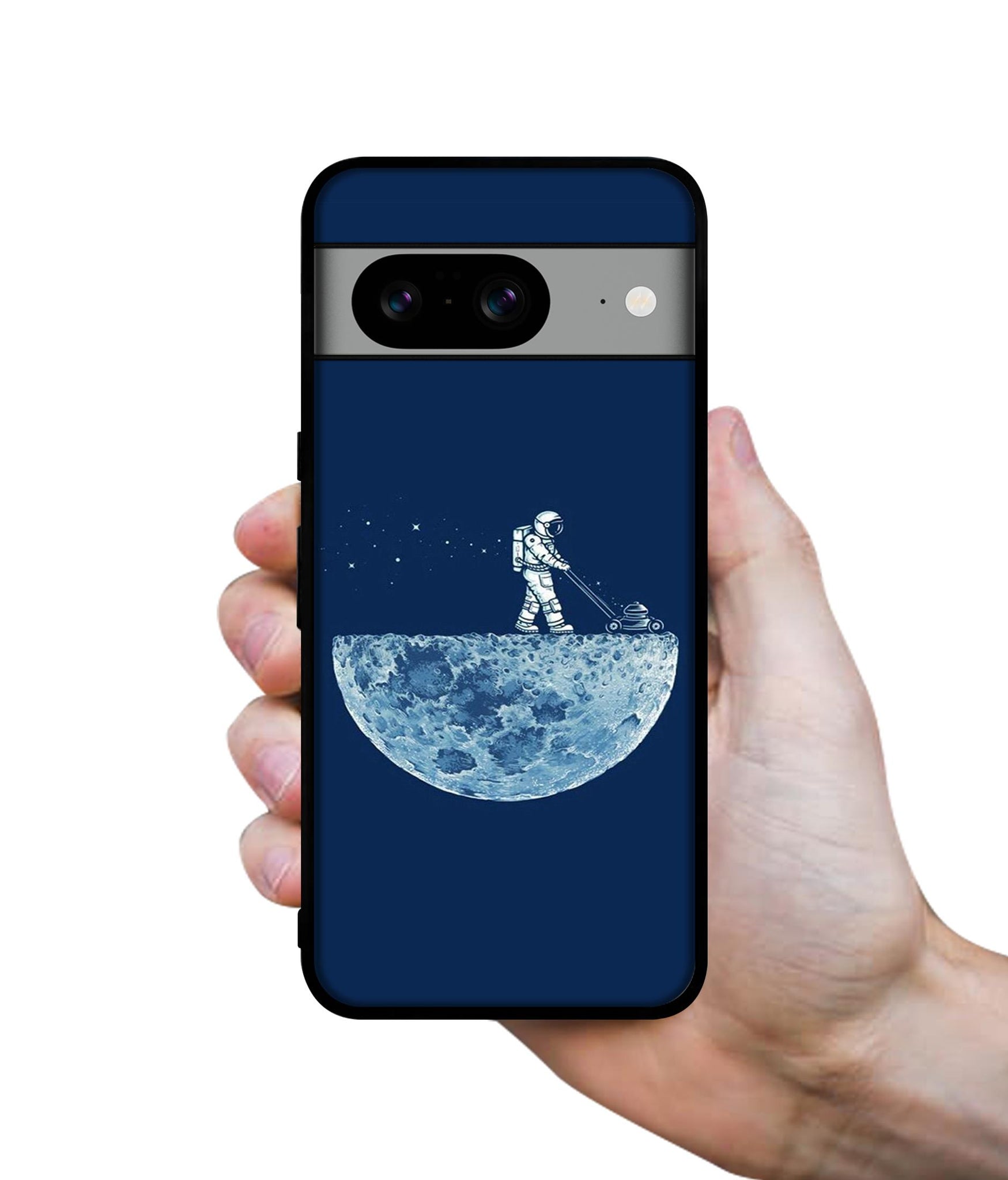 Moon Walk Designer 2D Printed Back Case Cover for Google Pixel 8 5G