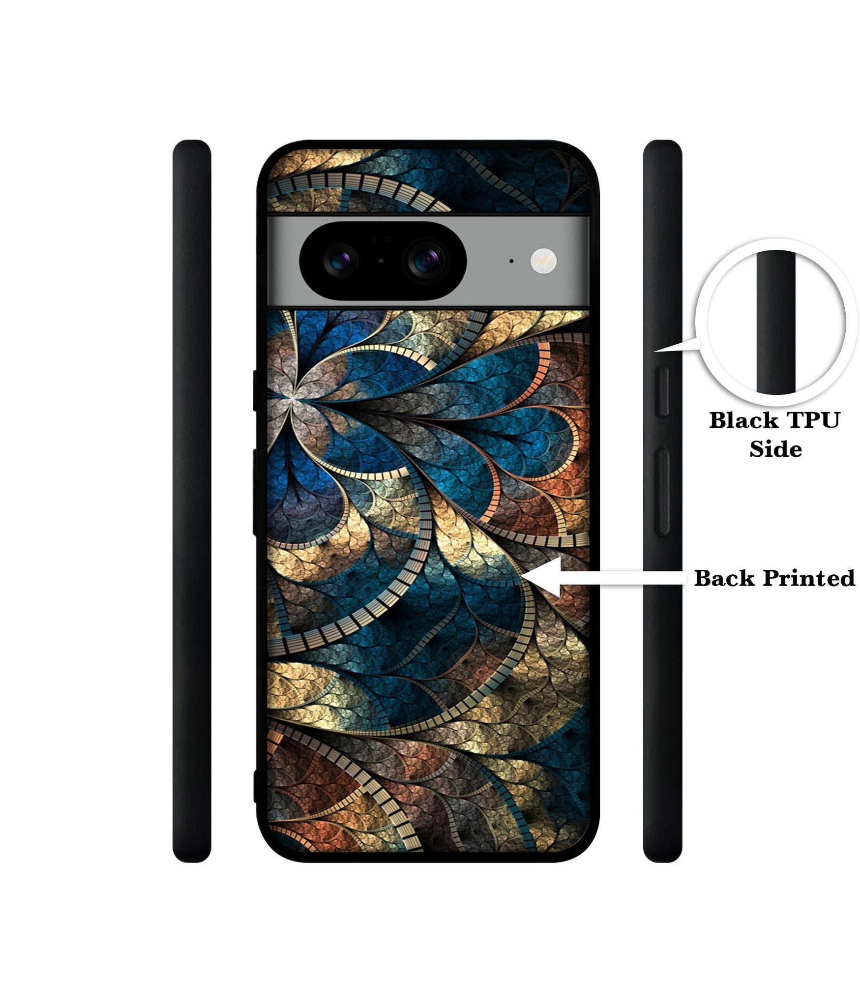 Fractional Pattern Designer 2D Printed Back Case Cover for Google Pixel 8 5G