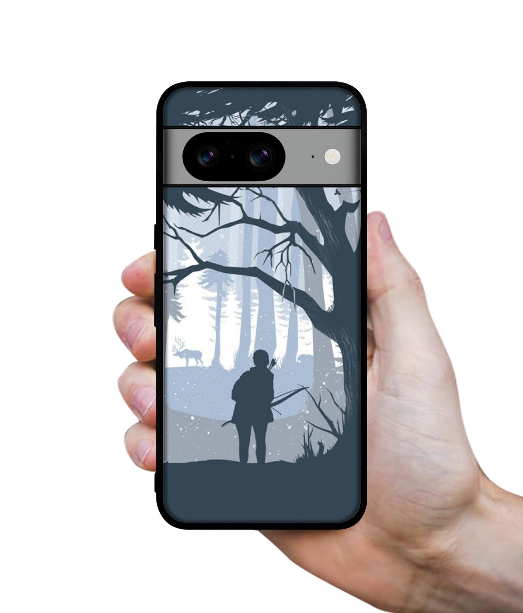 Hunter Designer 2D Printed Back Case Cover for Google Pixel 8 5G