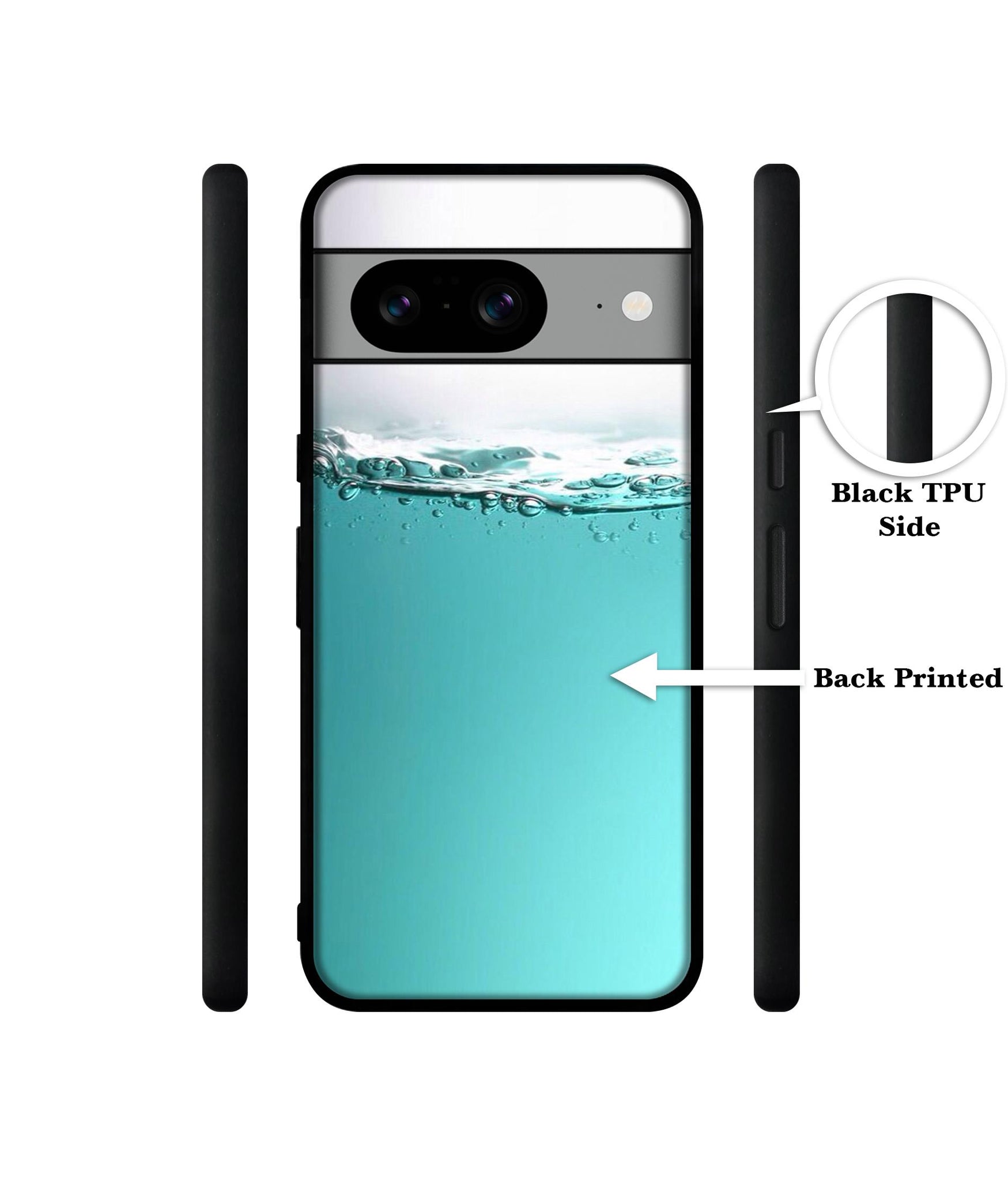 Half Fill Designer 2D Printed Back Case Cover for Google Pixel 8 5G
