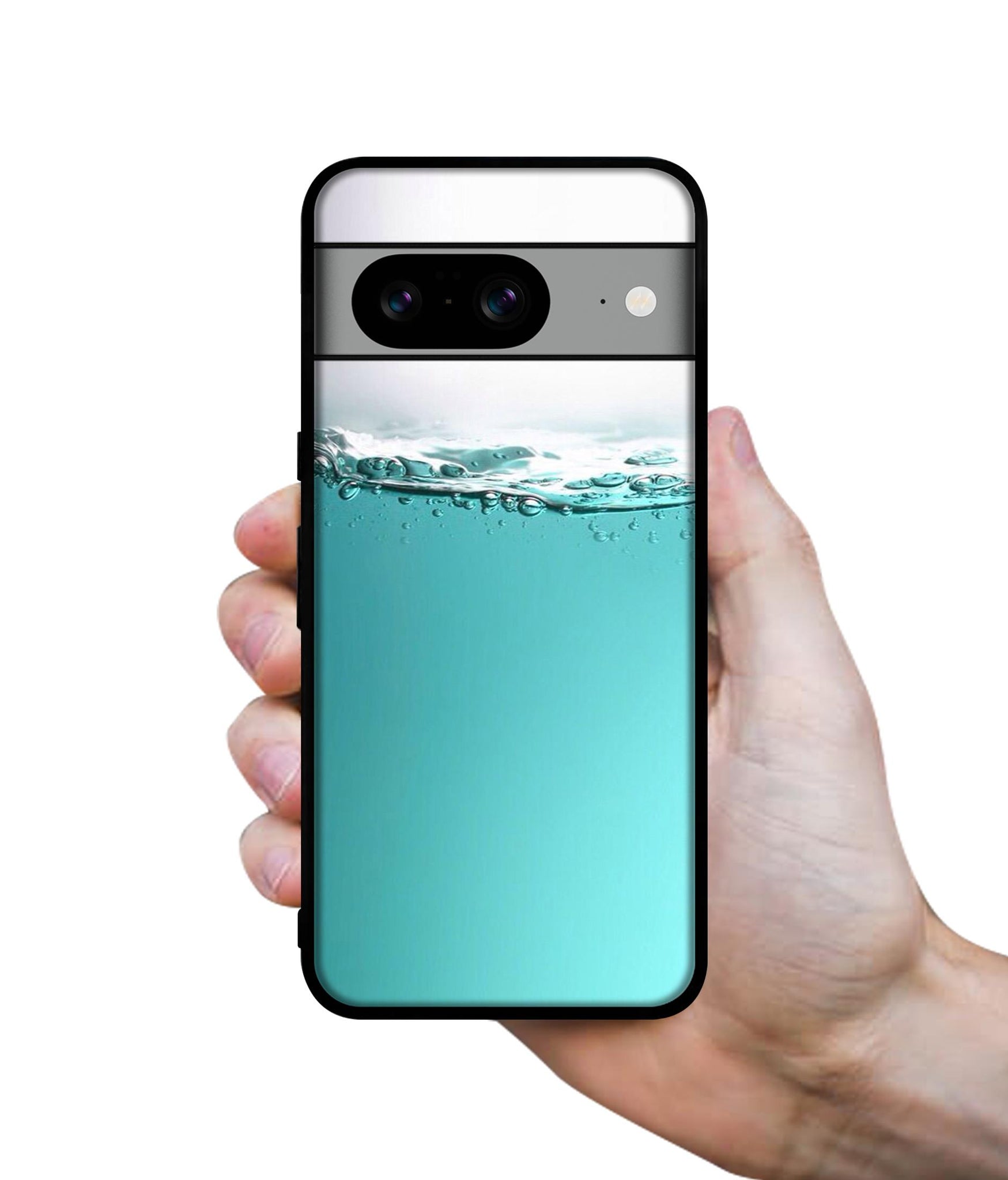 Half Fill Designer 2D Printed Back Case Cover for Google Pixel 8 5G