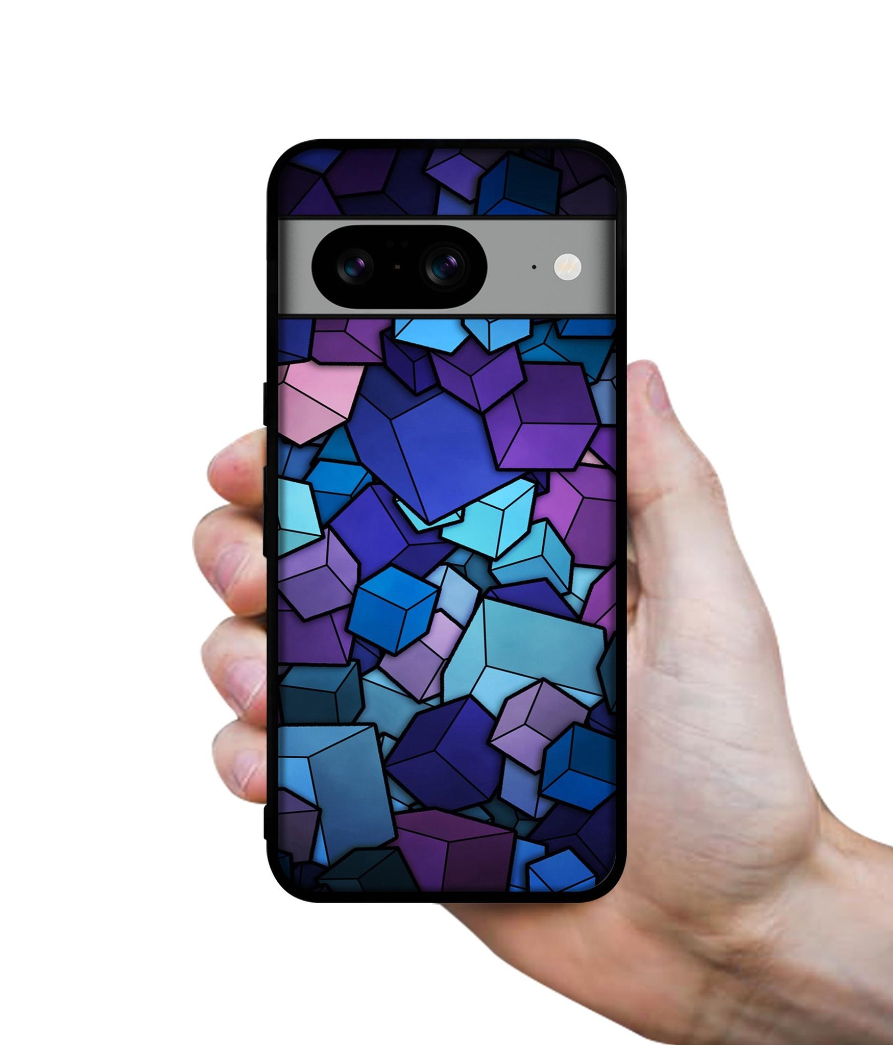 Color Box Designer 2D Printed Back Case Cover for Google Pixel 8 5G