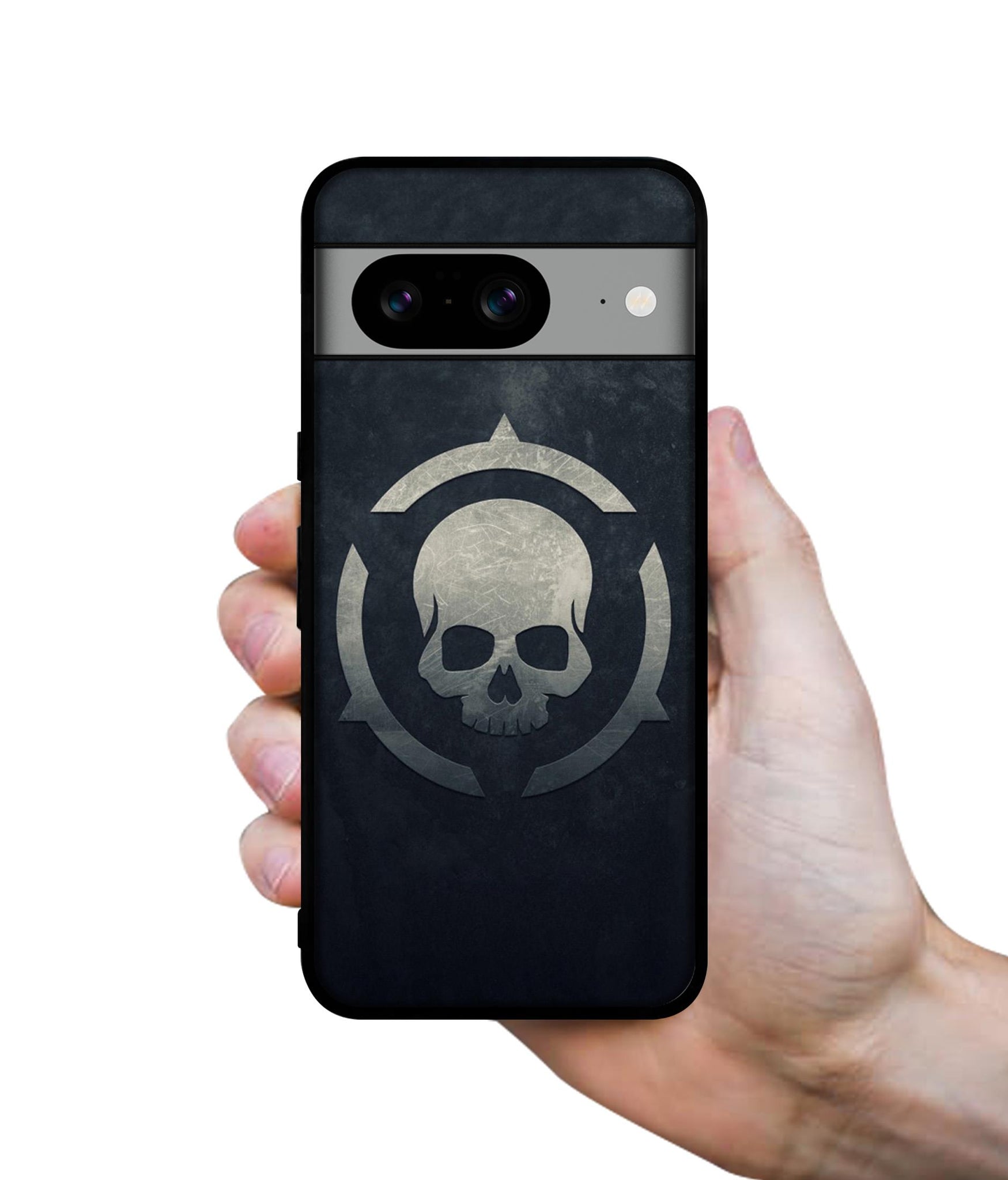 Skull Pattern Print Designer 2D Printed Back Case Cover for Google Pixel 8 5G