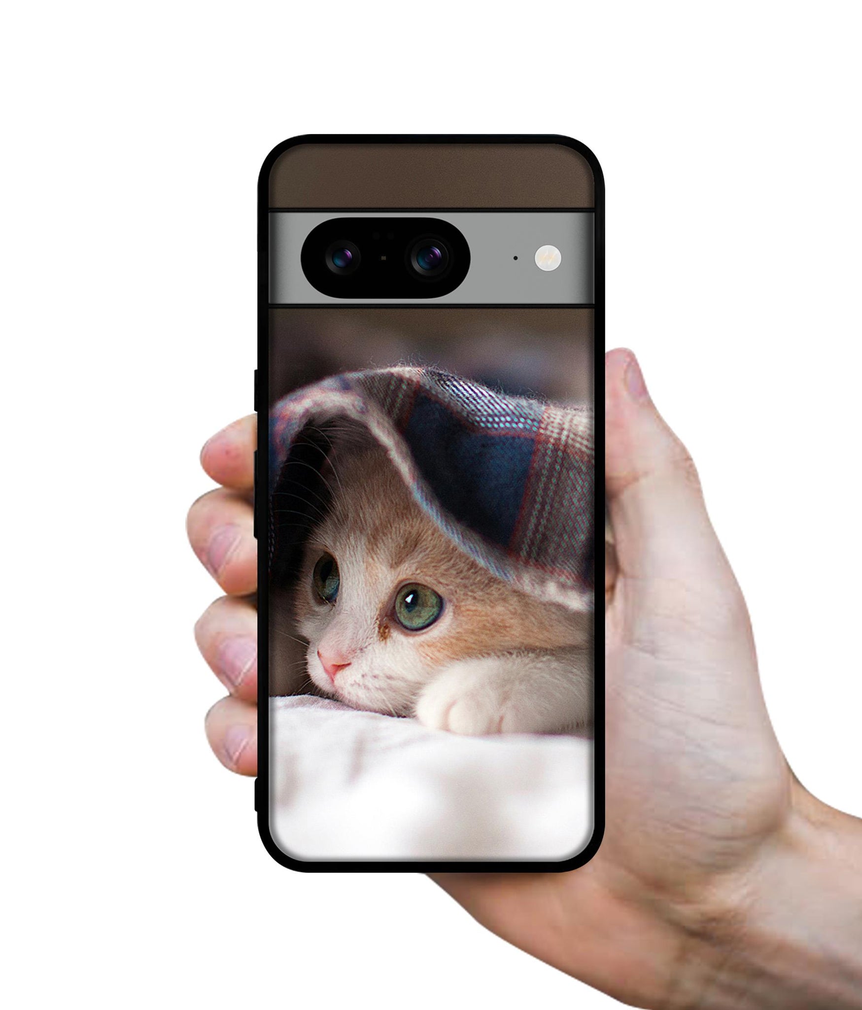 Sleepy Kitten Designer 2D Printed Back Case Cover for Google Pixel 8 5G