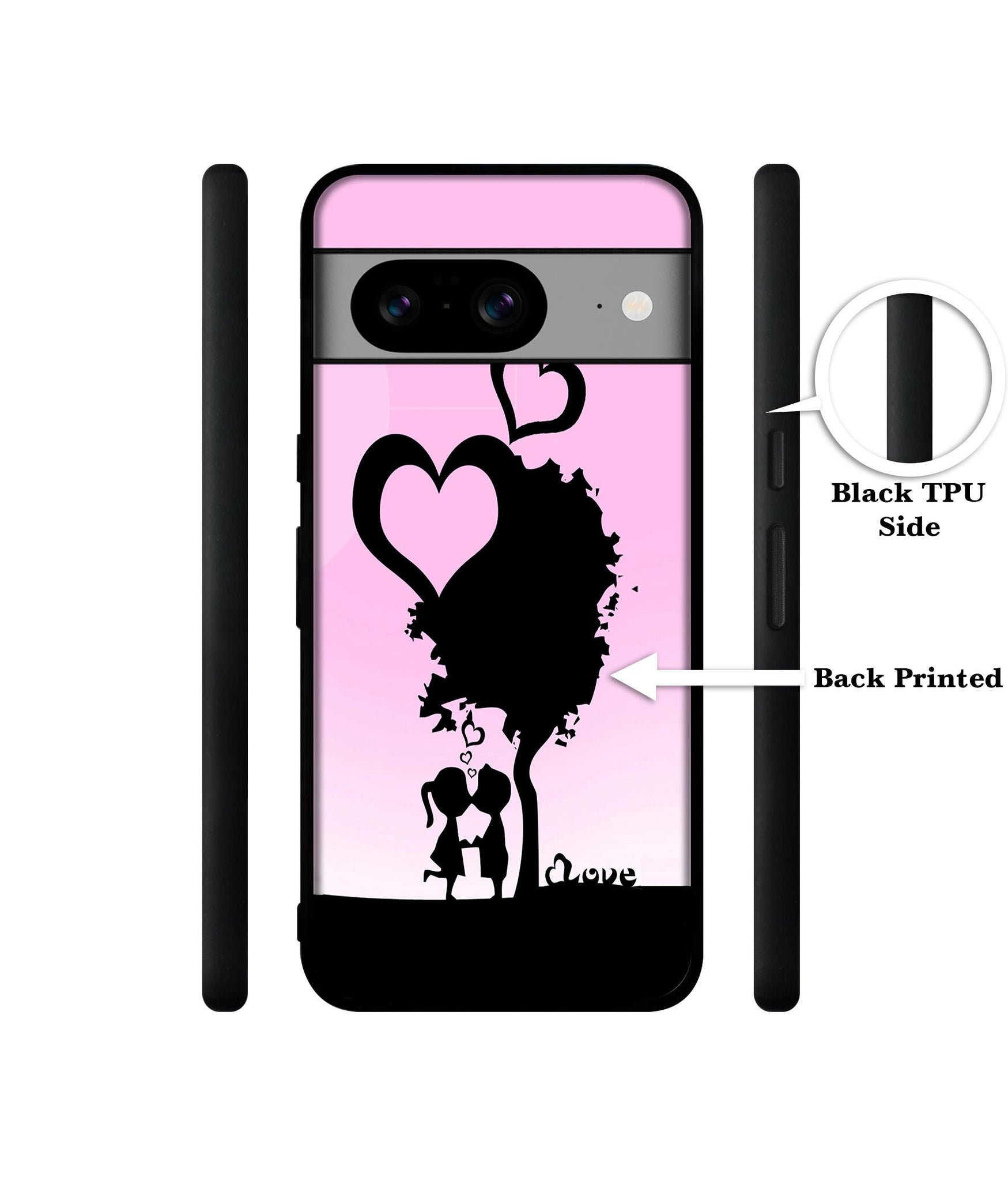 Sweet Love Designer 2D Printed Back Case Cover for Google Pixel 8 5G
