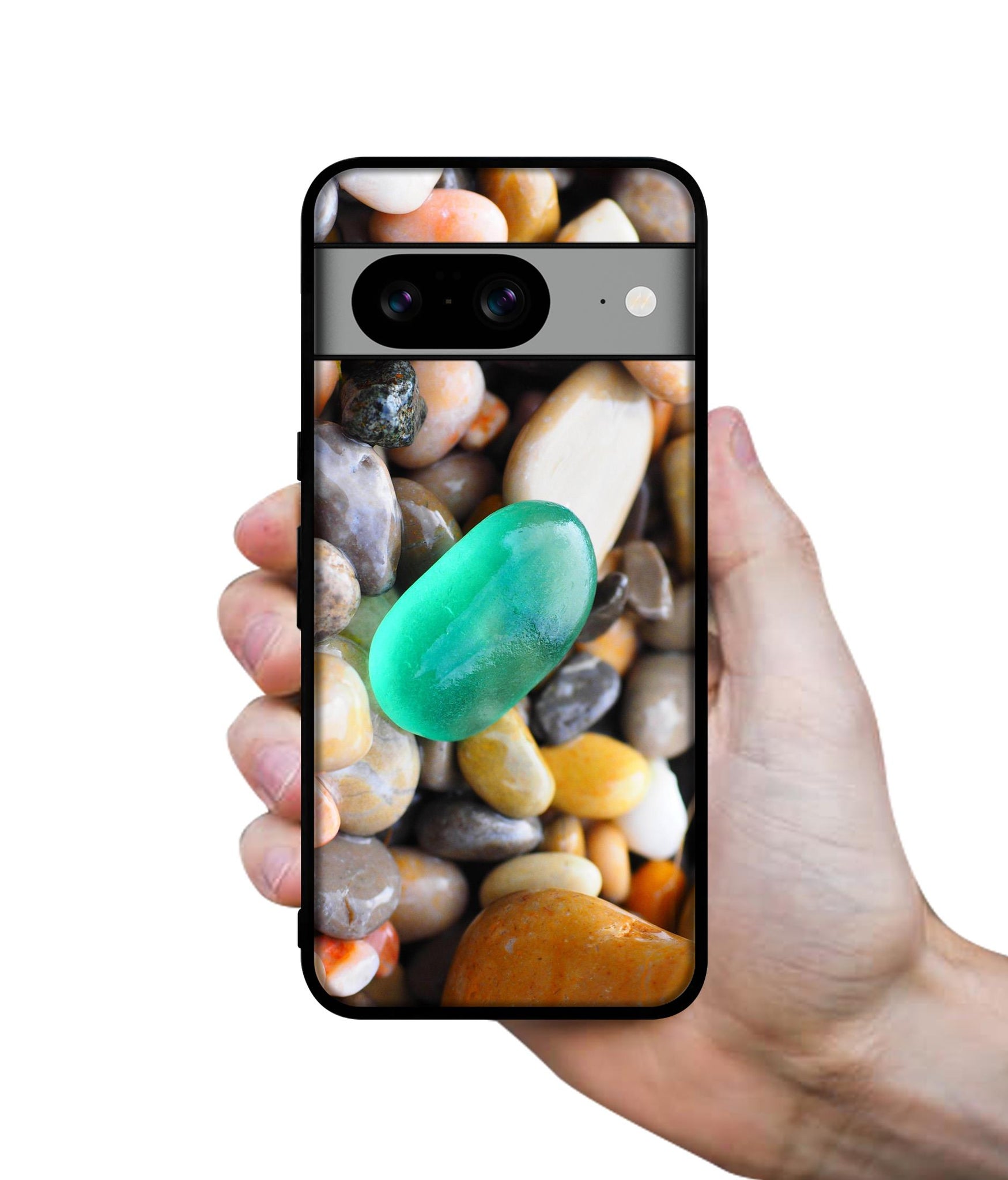 Sea Stones Designer 2D Printed Back Case Cover for Google Pixel 8 5G