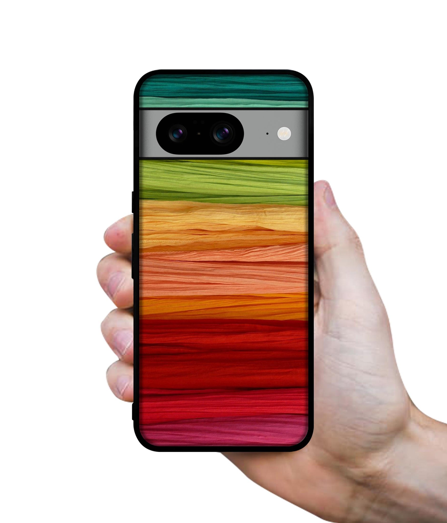Colorful Thread Designer 2D Printed Back Case Cover for Google Pixel 8 5G