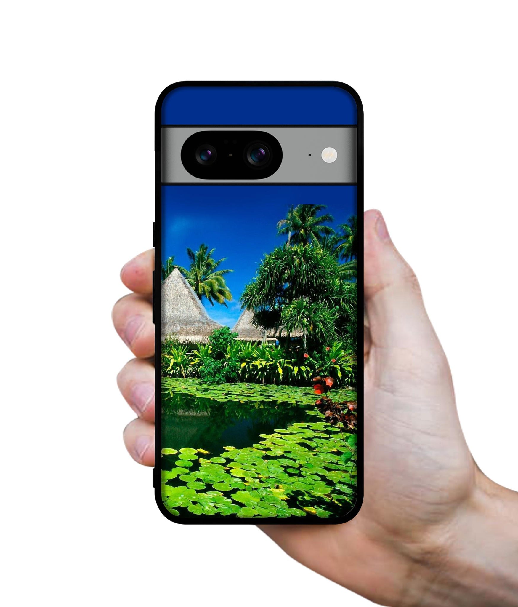 Tropics Water Designer 2D Printed Back Case Cover for Google Pixel 8 5G