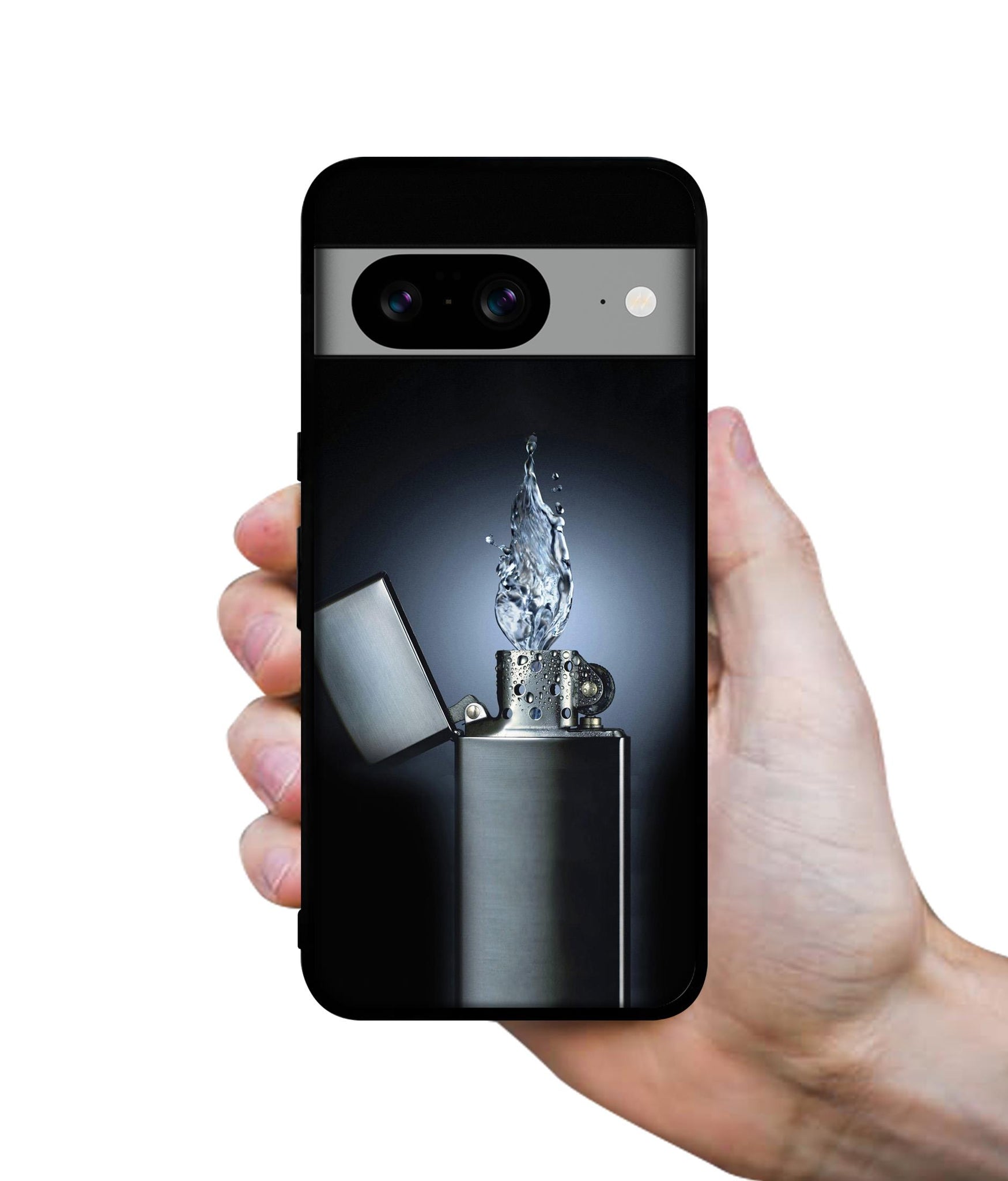 Water Lighter Designer 2D Printed Back Case Cover for Google Pixel 8 5G