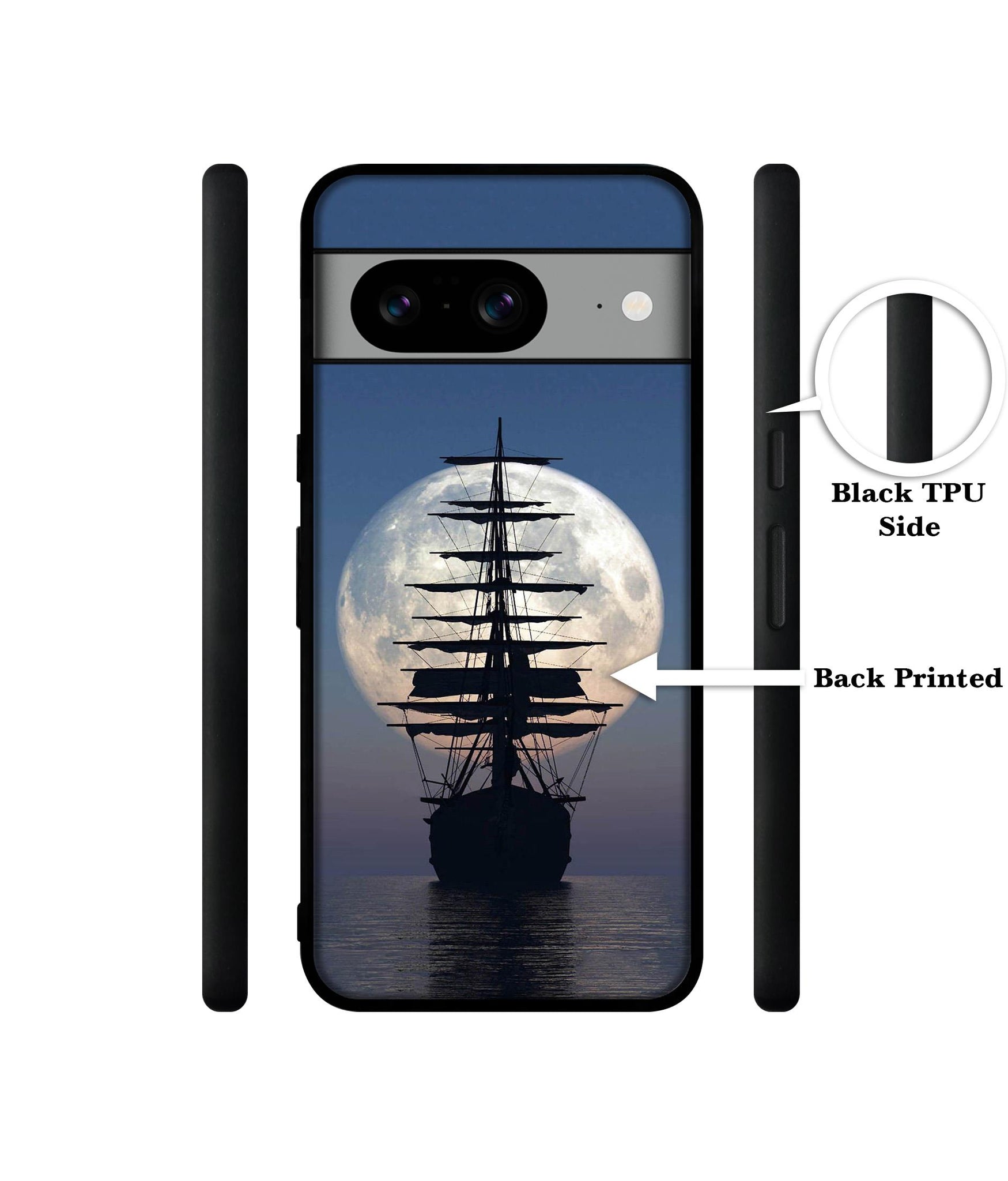Sea Sunset Designer 2D Printed Back Case Cover for Google Pixel 8 5G