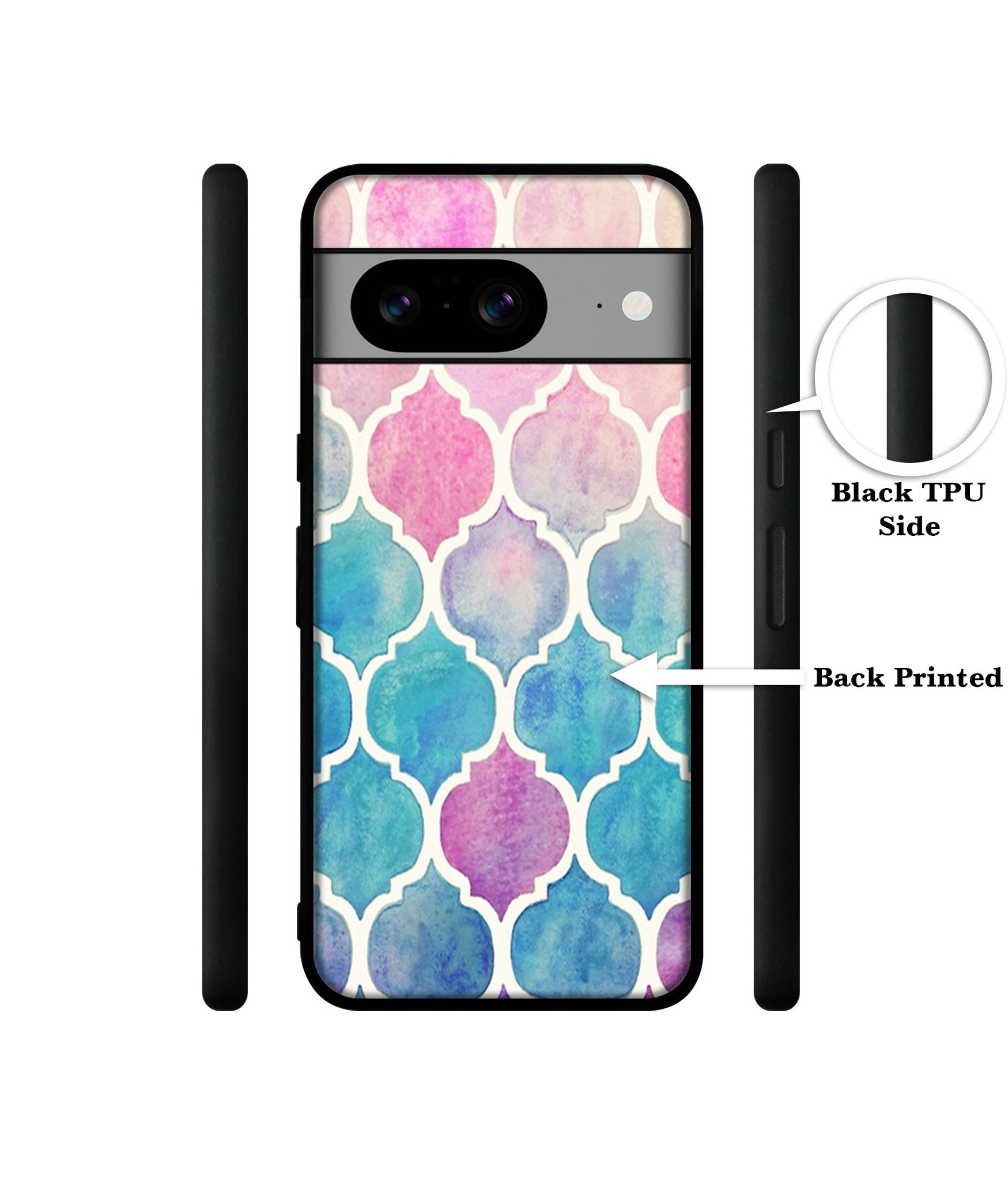 Patterns Art Designer 2D Printed Back Case Cover for Google Pixel 8 5G