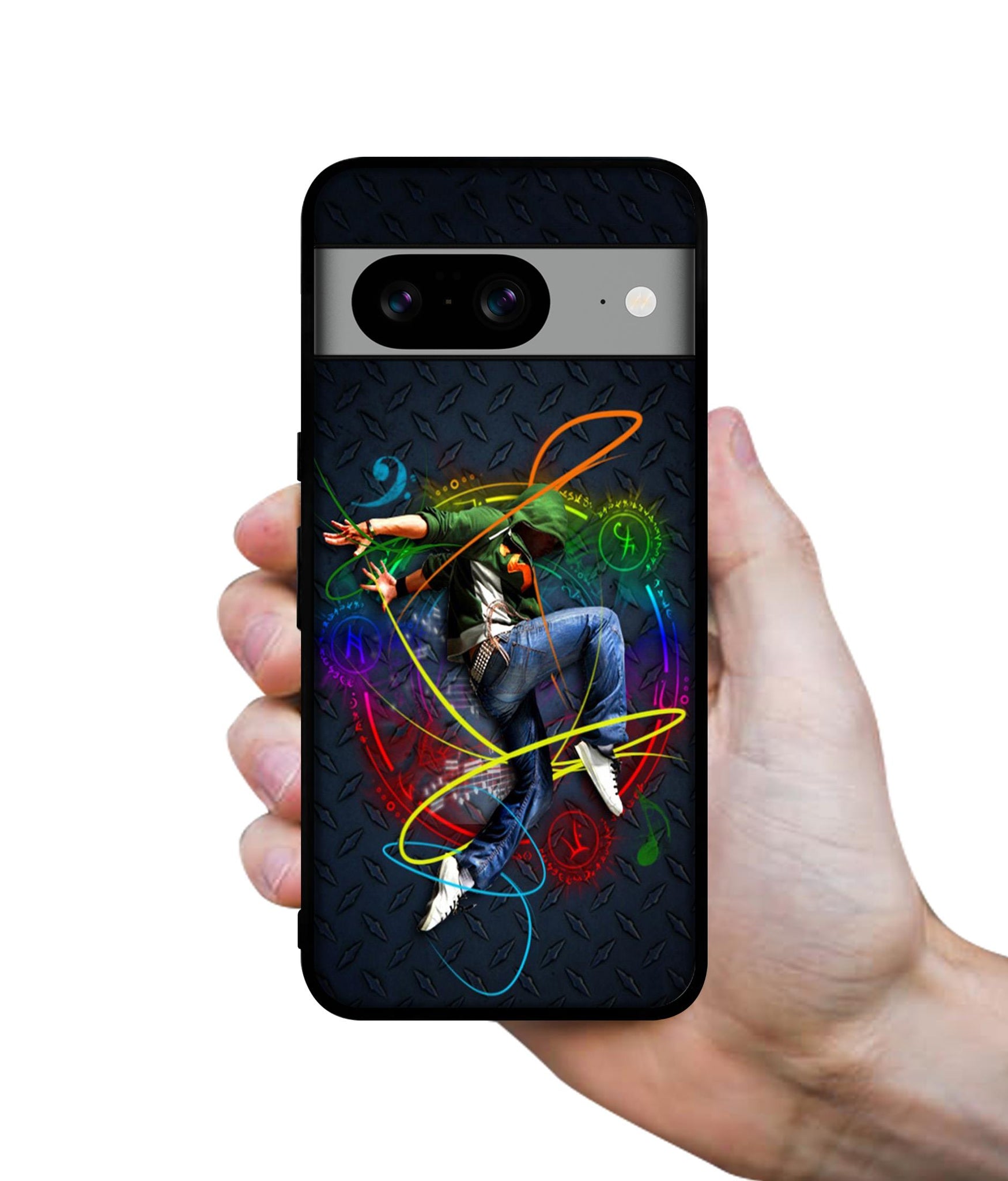 Boy With Music Designer 2D Printed Back Case Cover for Google Pixel 8 5G