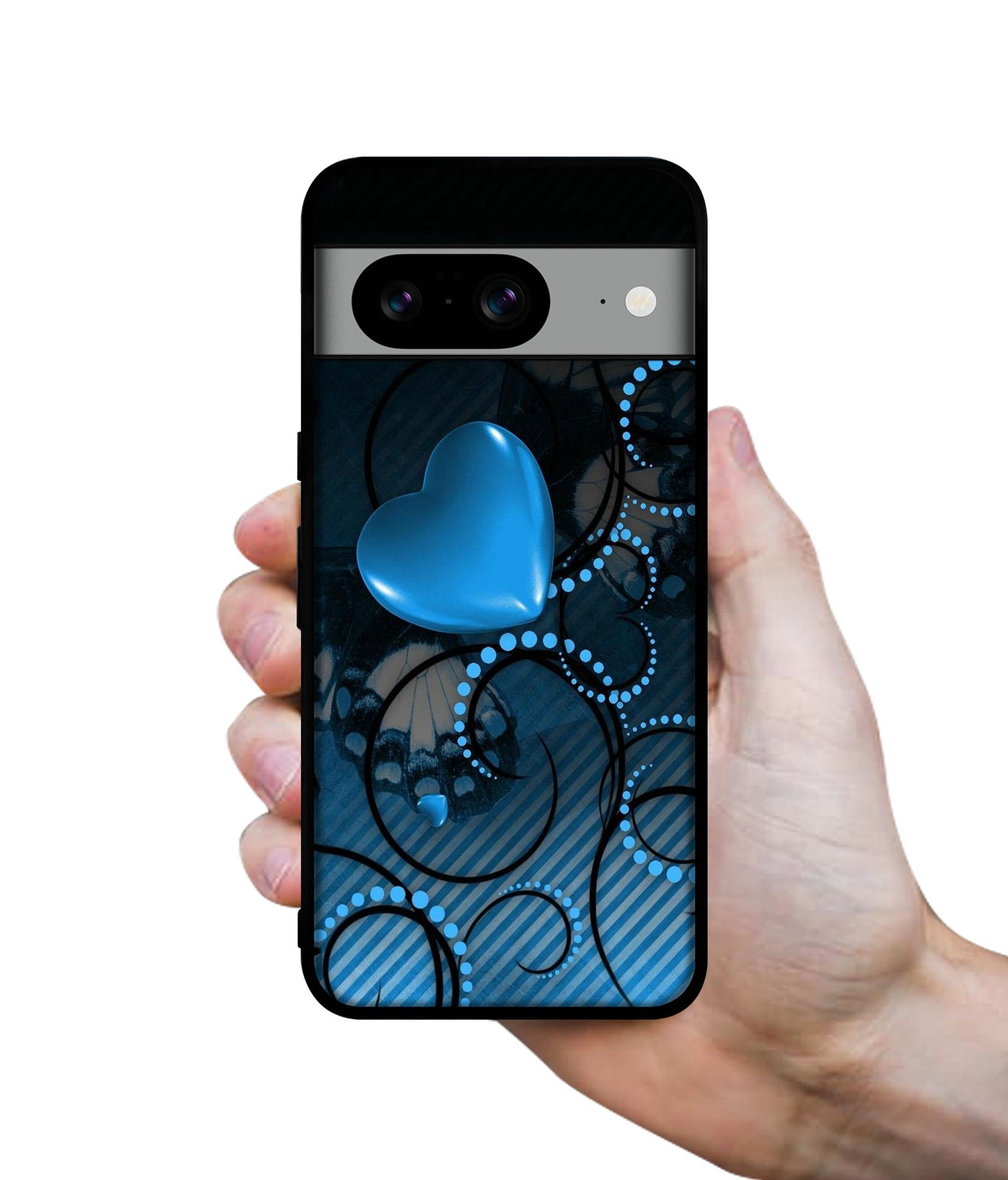 Hart Designer 2D Printed Back Case Cover for Google Pixel 8 5G