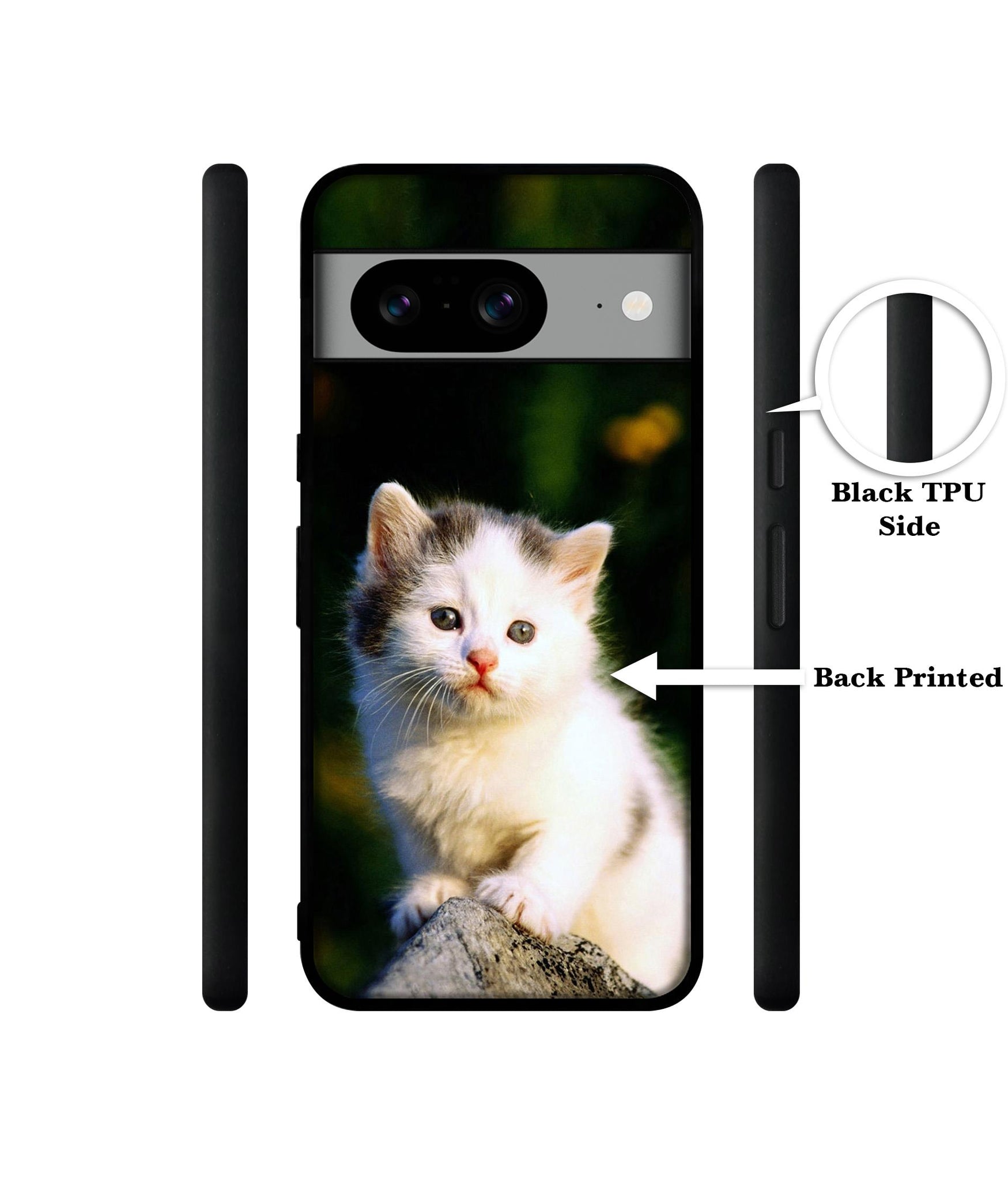 Sweet Cat Designer 2D Printed Back Case Cover for Google Pixel 8 5G