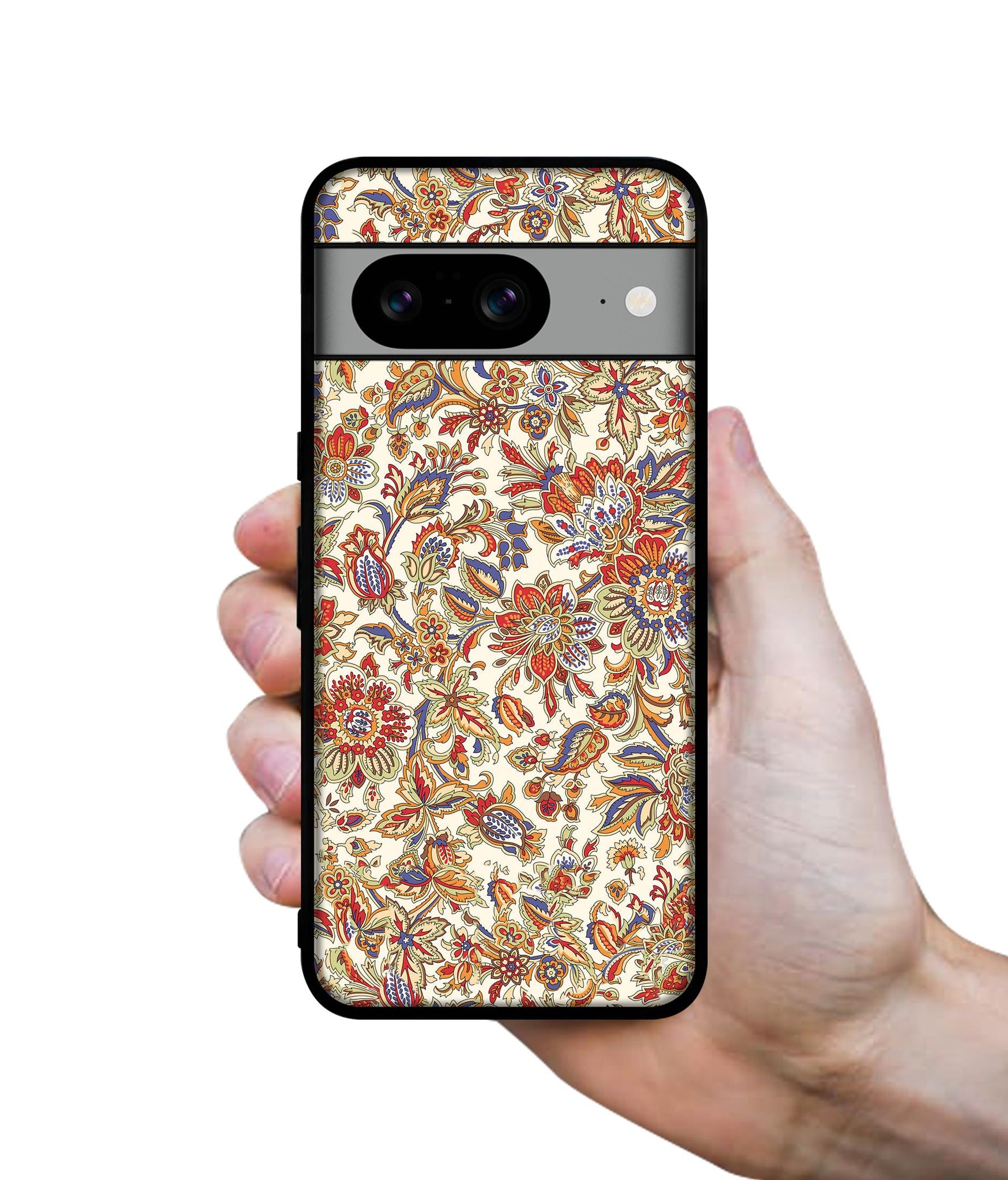 Floral Designer 2D Printed Back Case Cover for Google Pixel 8 5G