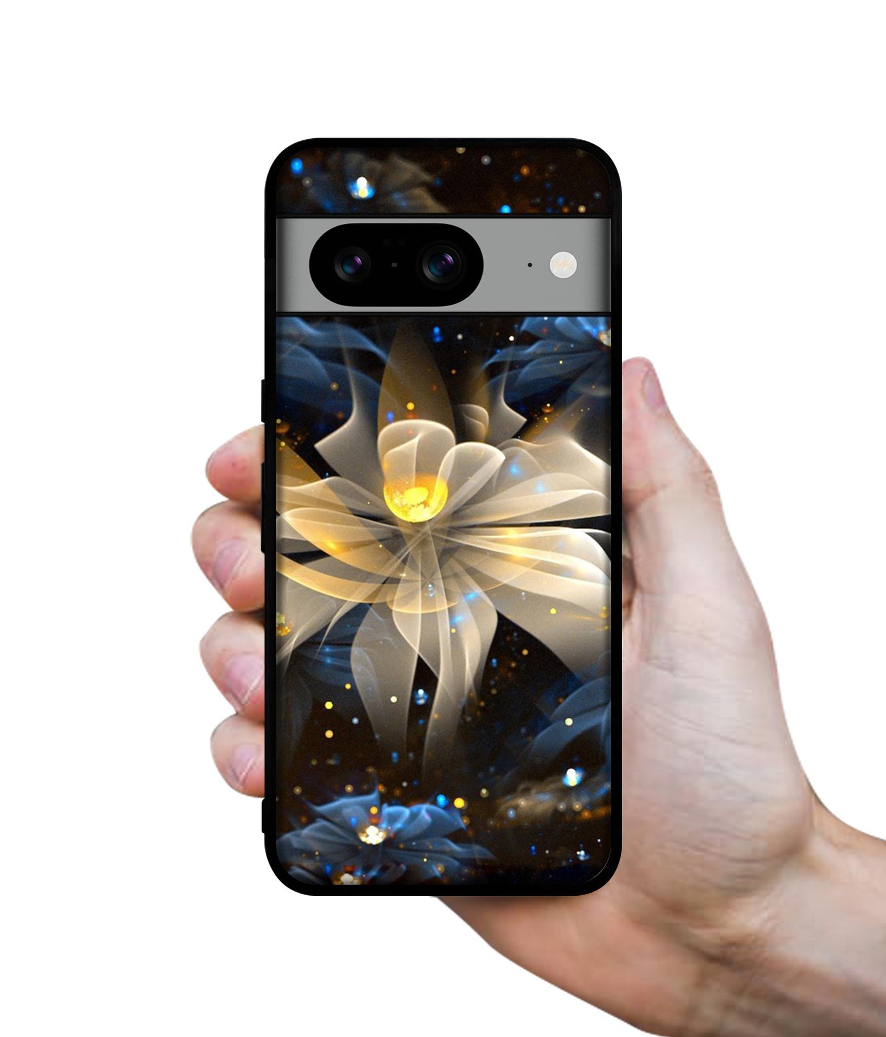 Art Flower Designer 2D Printed Back Case Cover for Google Pixel 8 5G