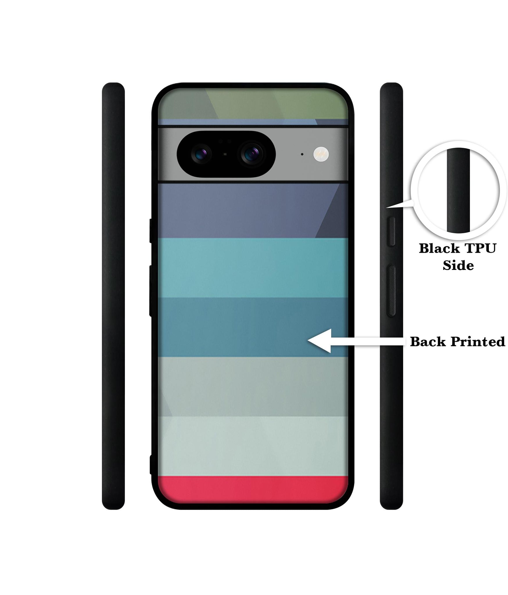 Colorful Lines Designer 2D Printed Back Case Cover for Google Pixel 8 5G