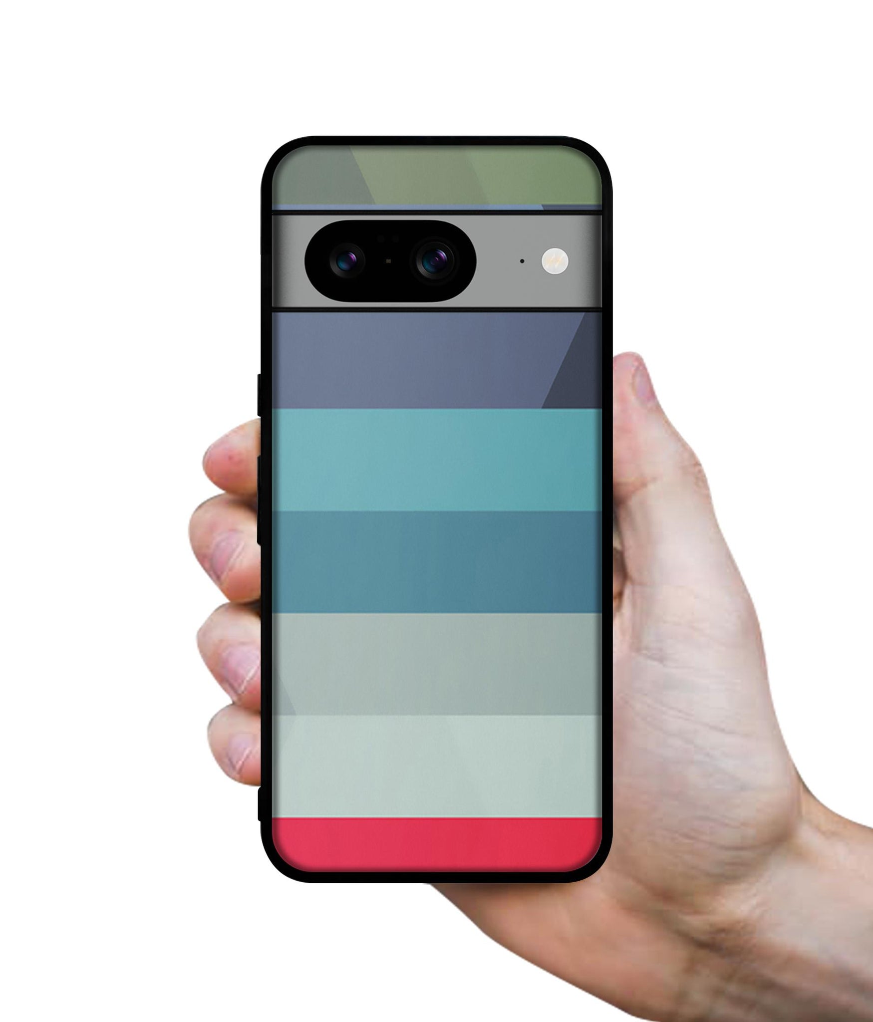 Colorful Lines Designer 2D Printed Back Case Cover for Google Pixel 8 5G