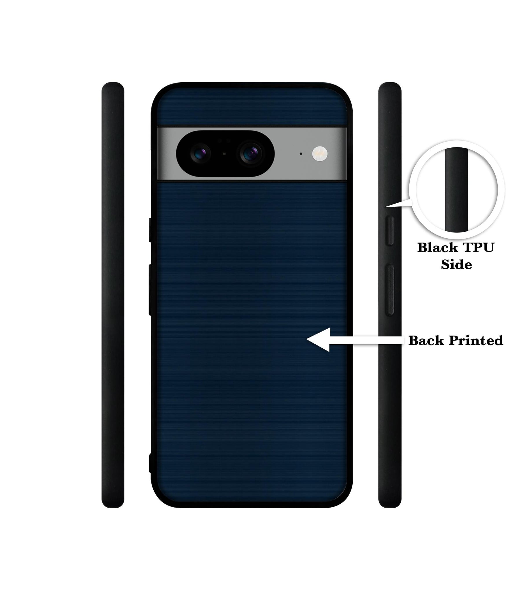 Blue Line Designer 2D Printed Back Case Cover for Google Pixel 8 5G