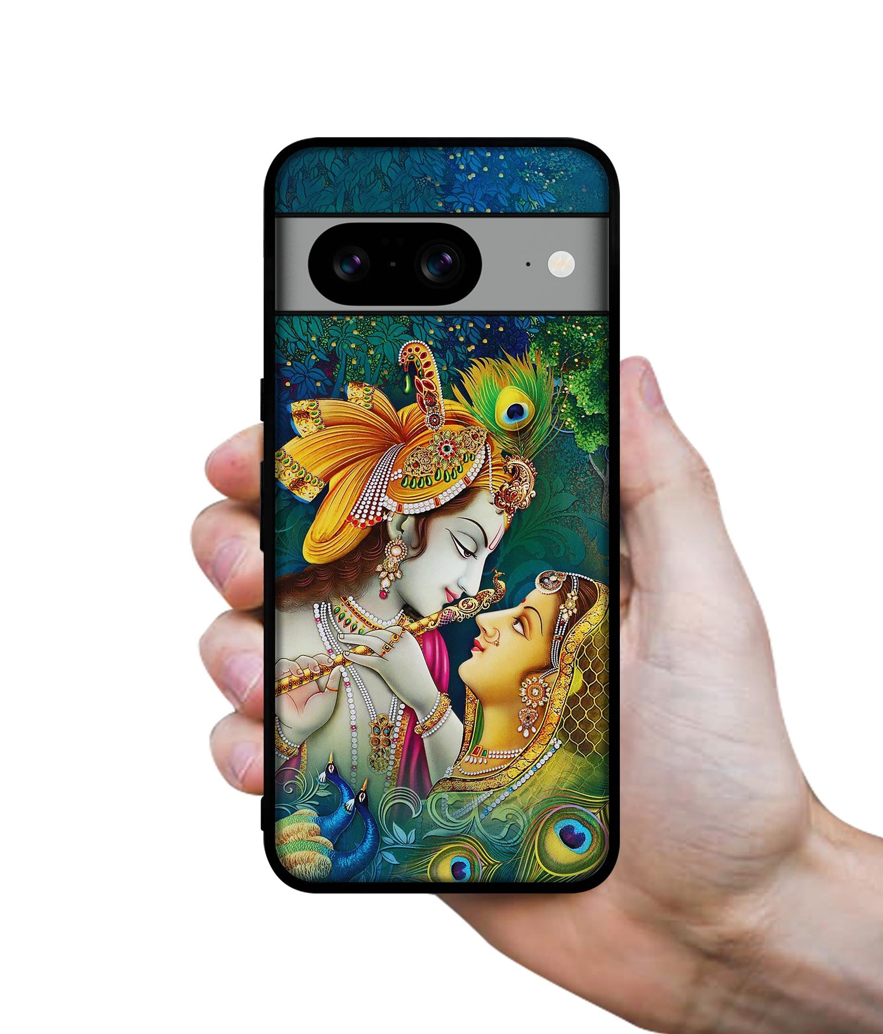 Radha Kishan Love Designer 2D Printed Back Case Cover for Google Pixel 8 5G