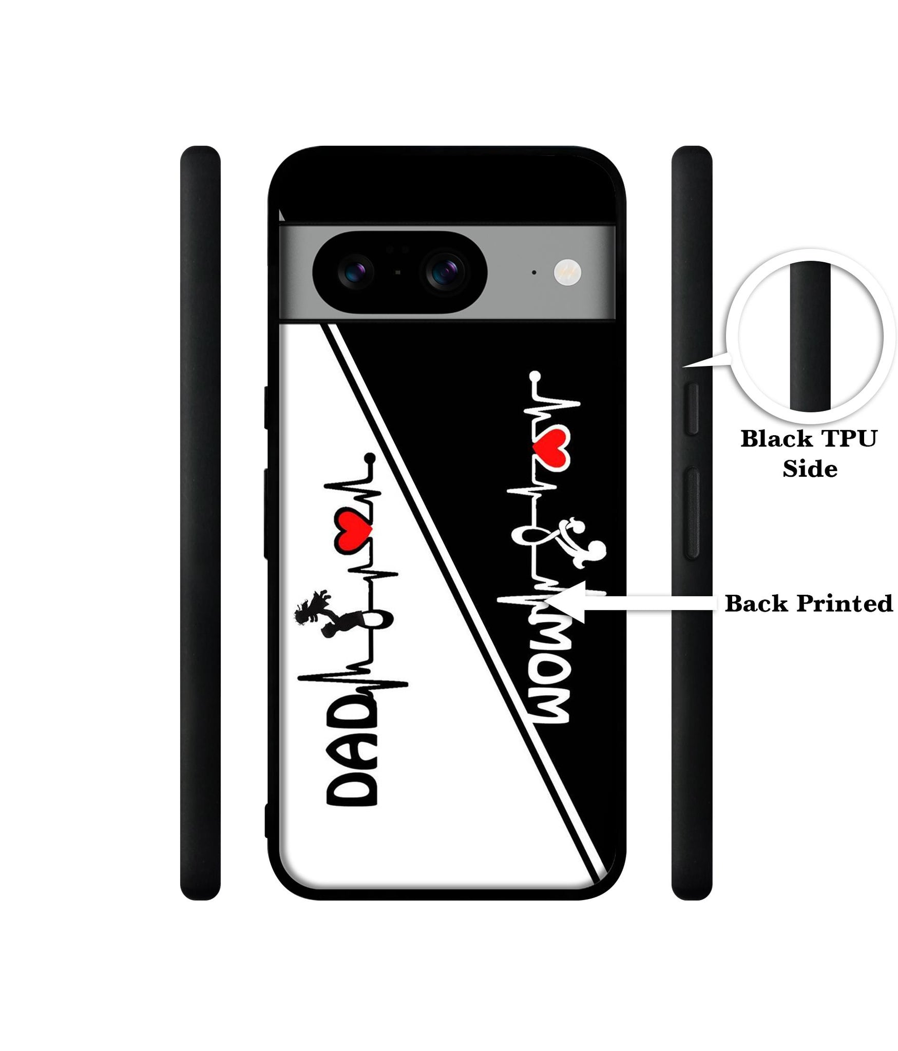 Mom and Dad Lover Designer 2D Printed Back Case Cover for Google Pixel 8 5G