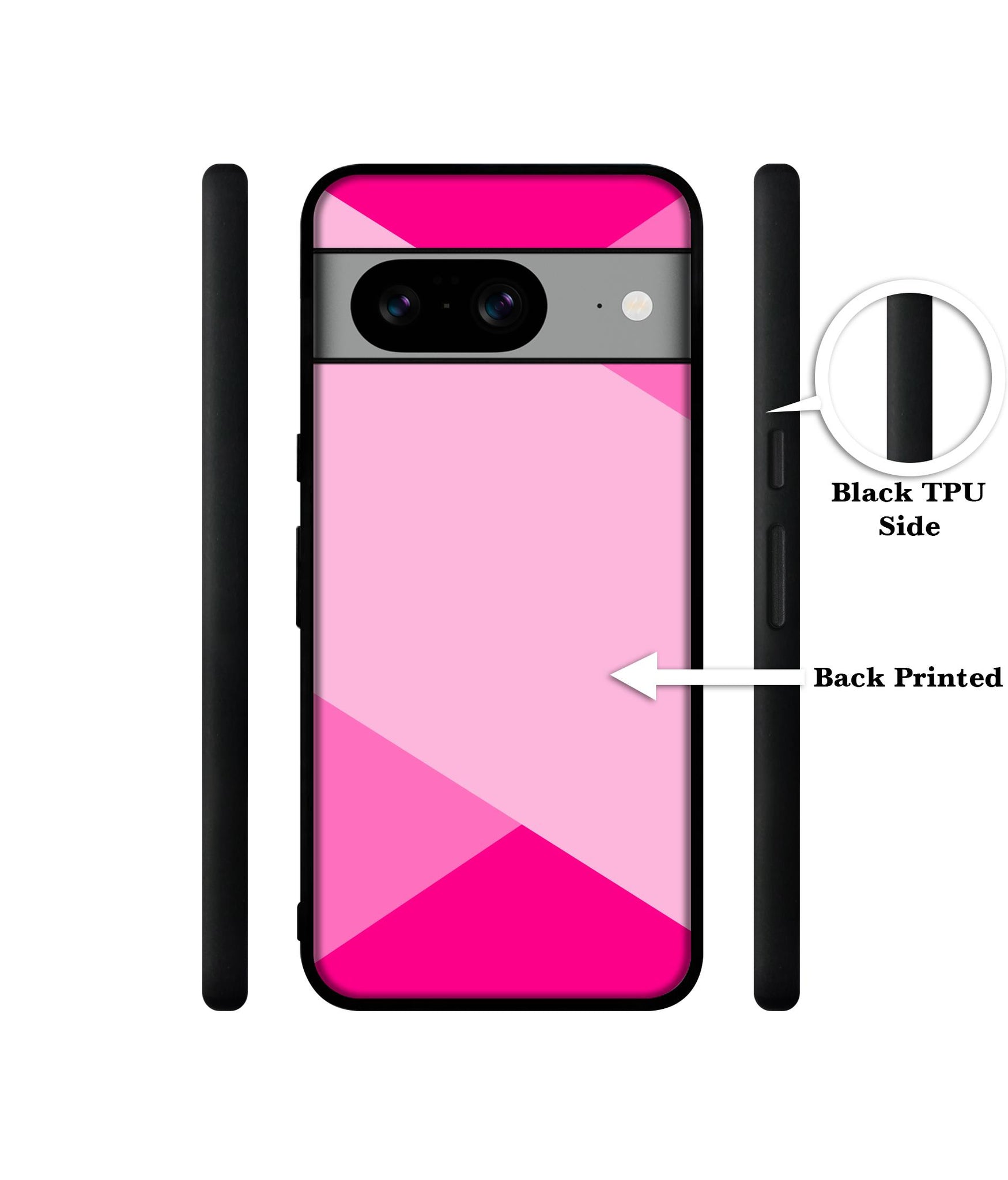 Pink Cross Vector Designer 2D Printed Back Case Cover for Google Pixel 8 5G