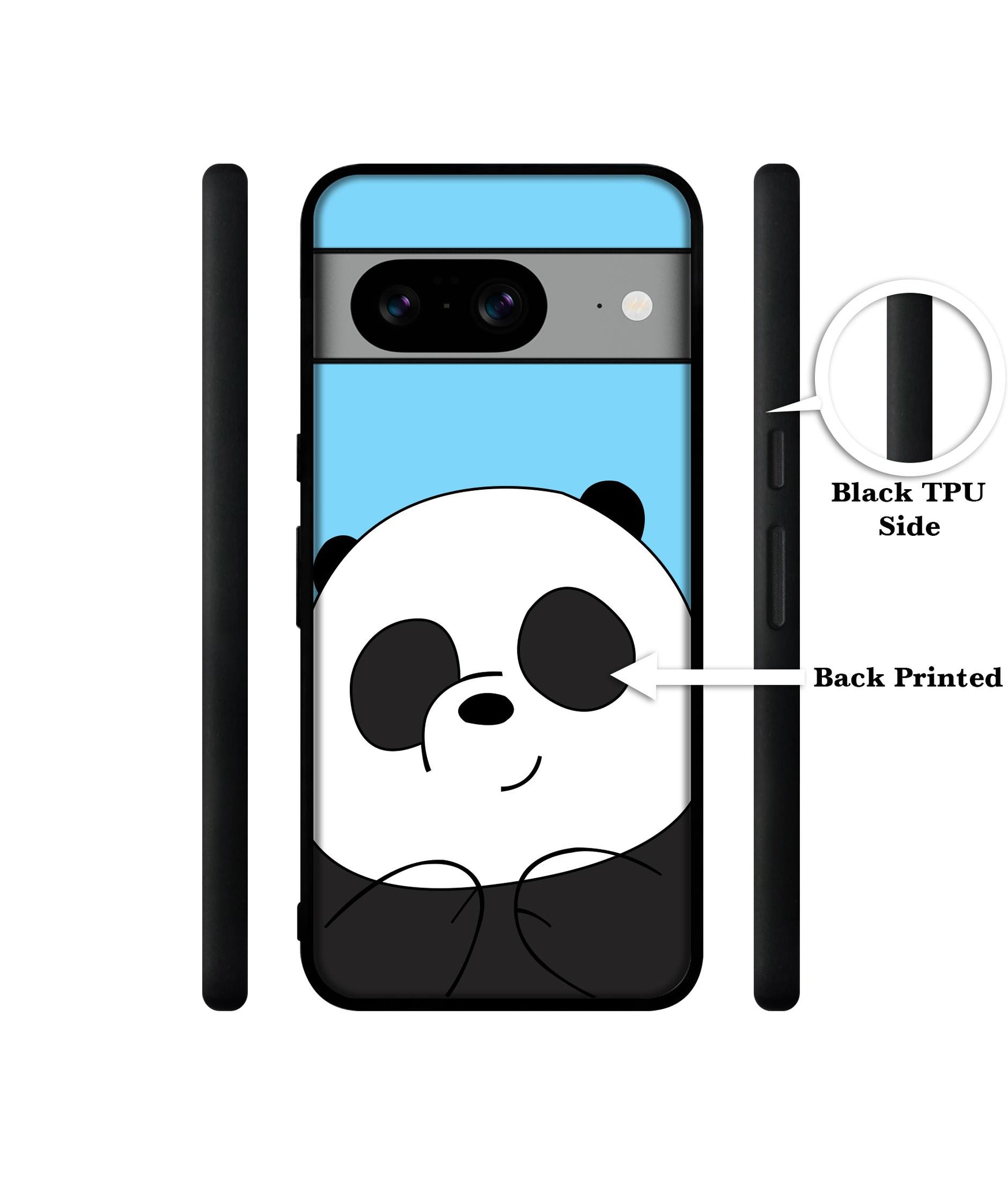 Cute Panda Designer 2D Printed Back Case Cover for Google Pixel 8 5G